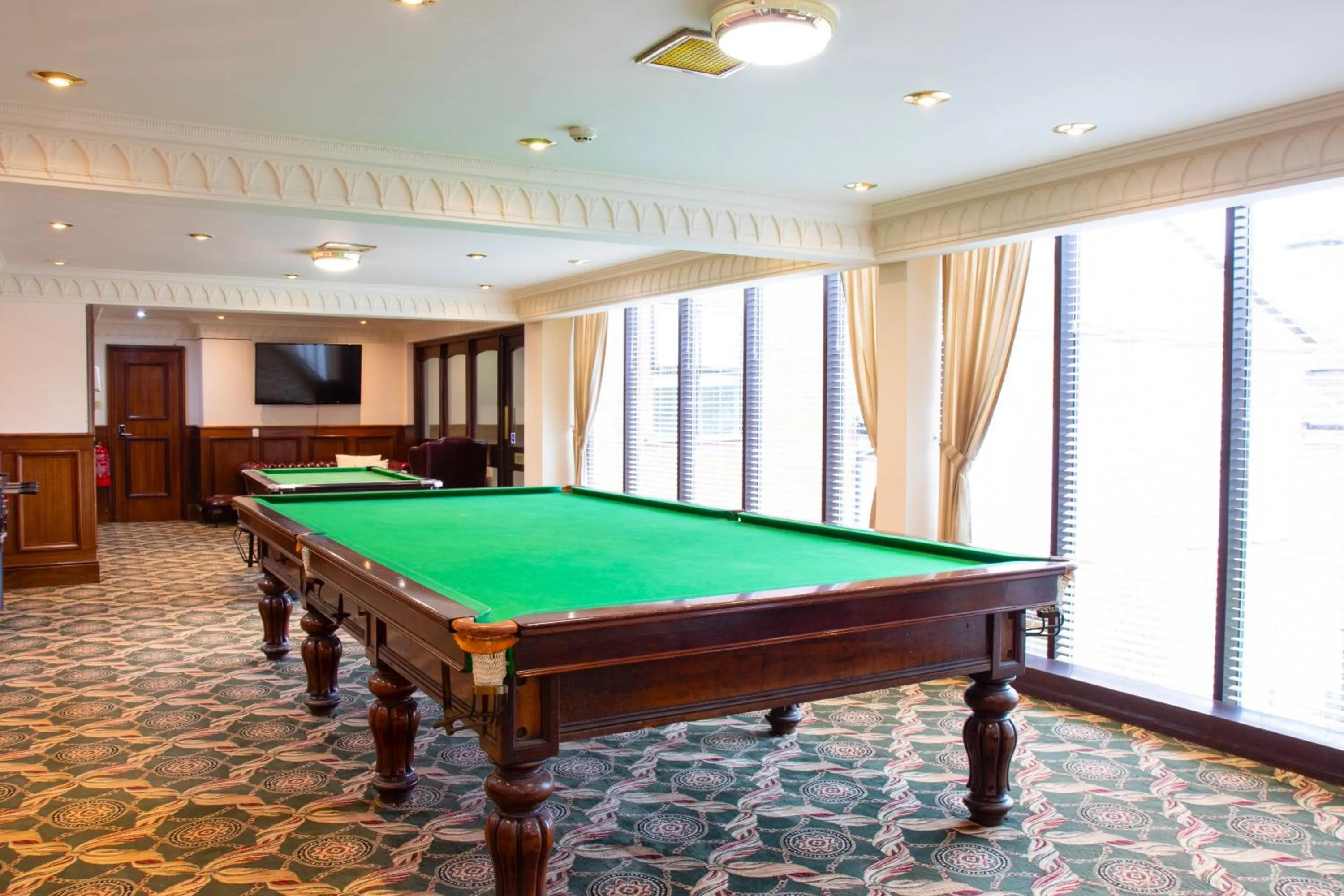 Game Room in Bosworth Hall Hotel