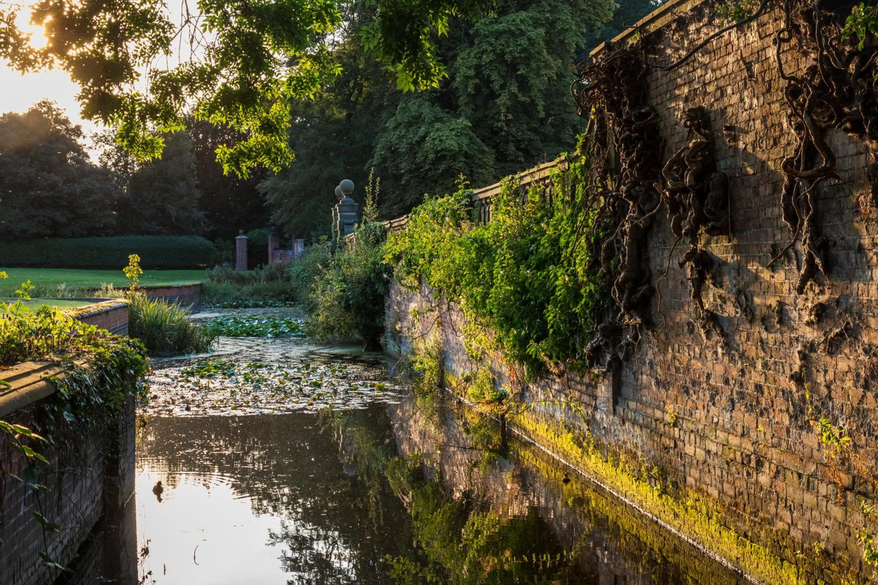 Garden in Bosworth Hall Hotel