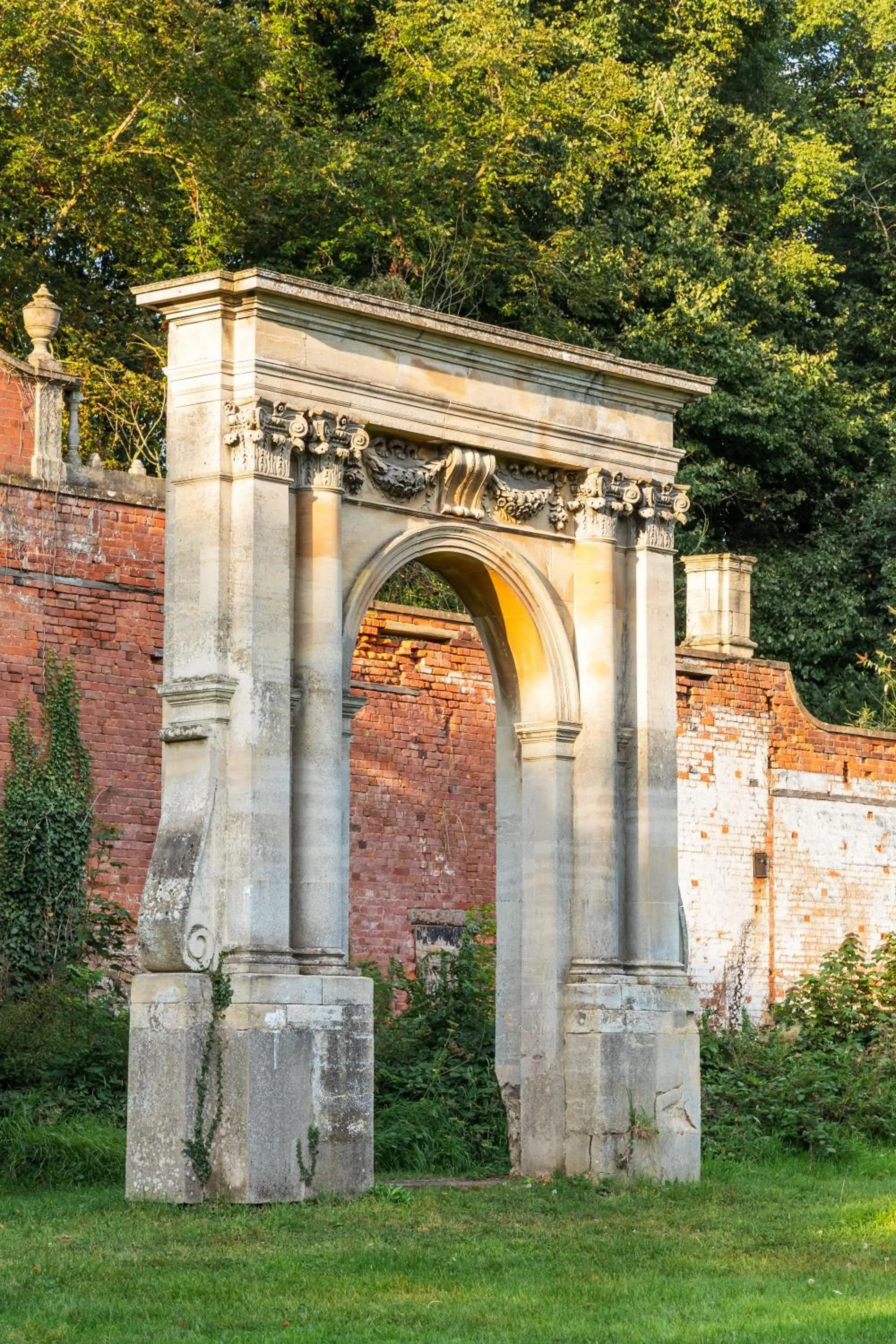 Garden in Bosworth Hall Hotel