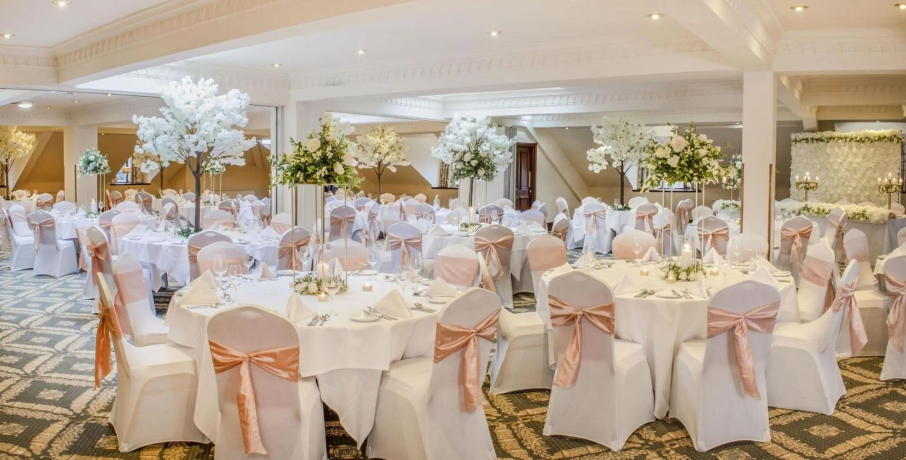 wedding in Bosworth Hall Hotel