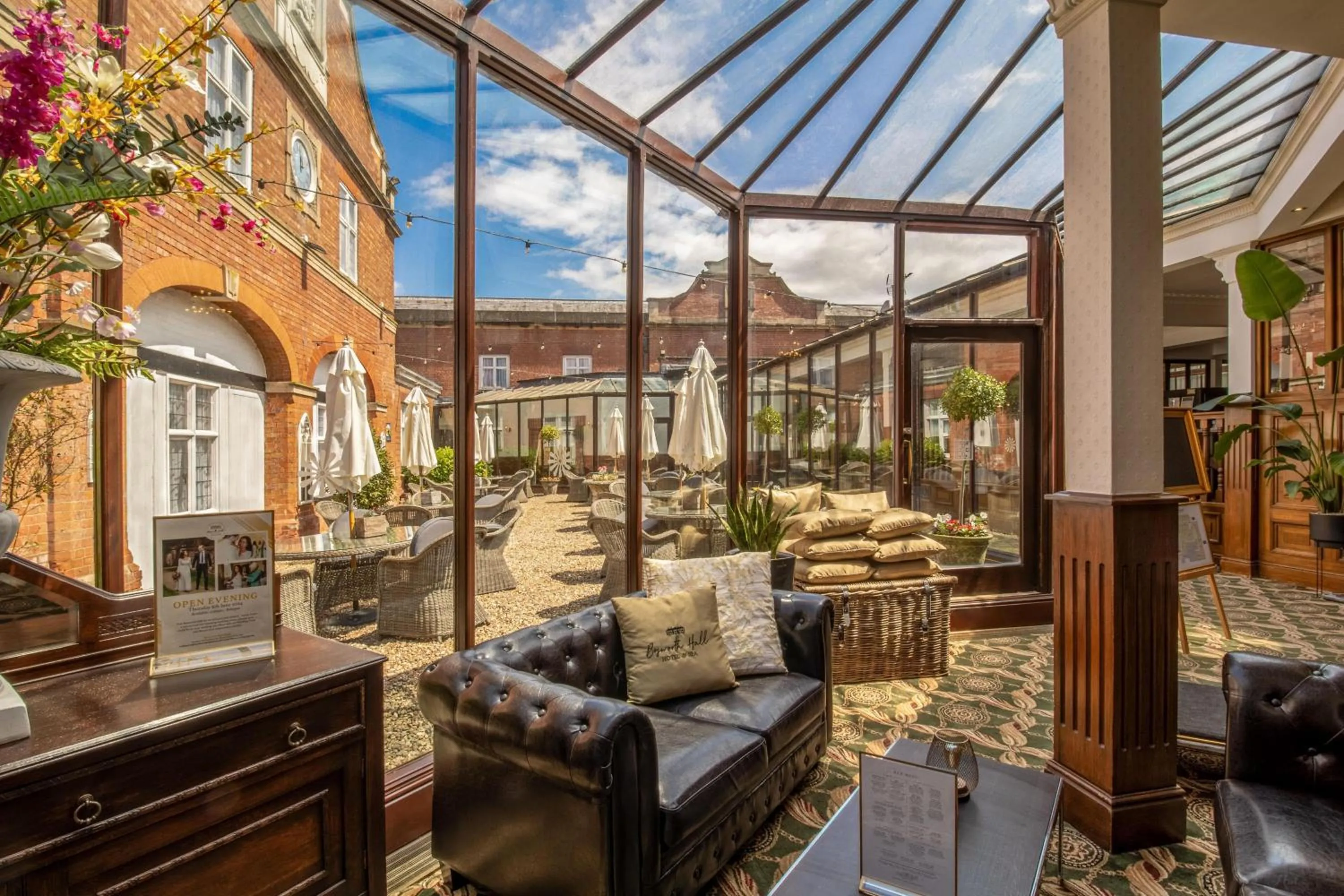 Lobby or reception in Bosworth Hall Hotel