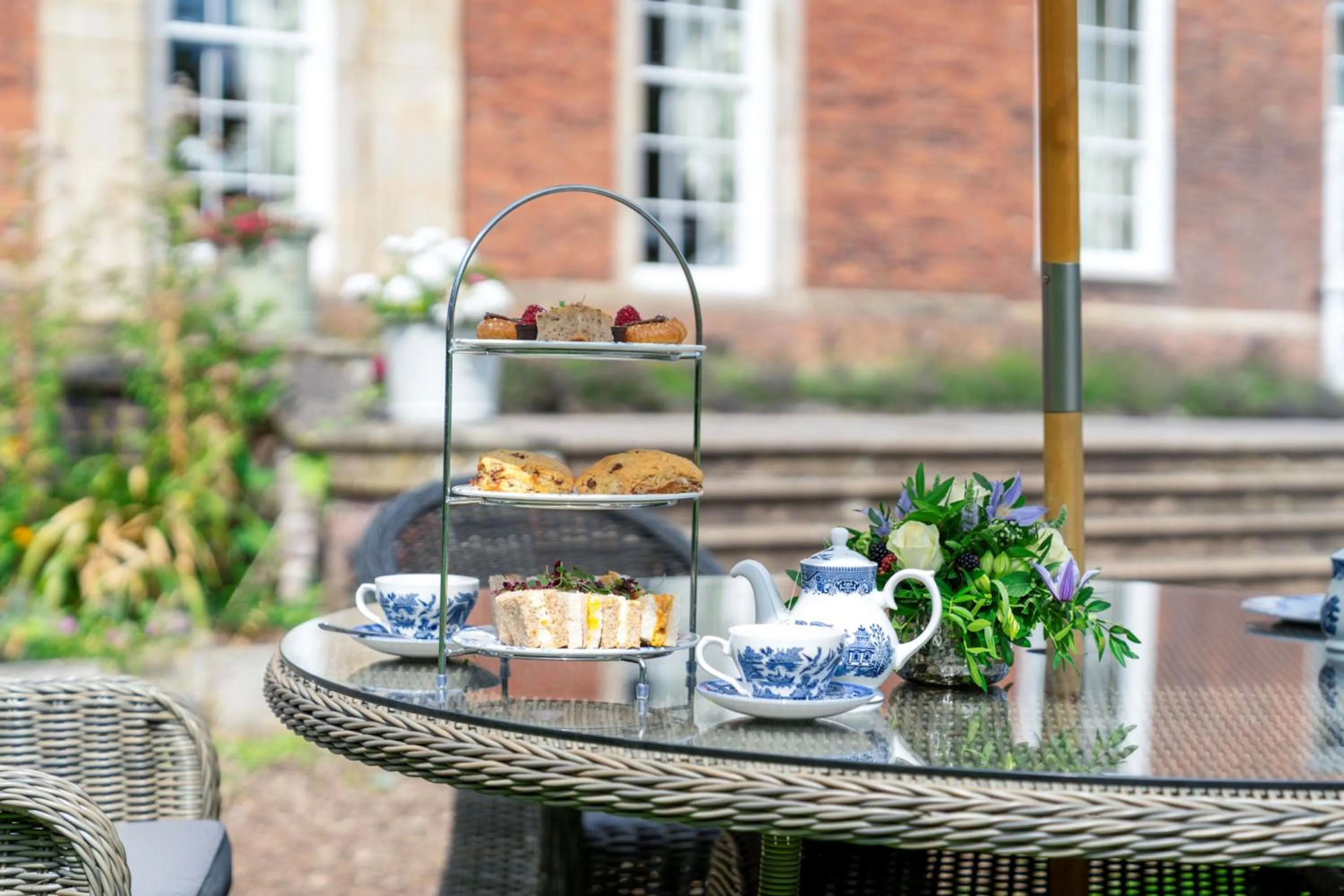 Food close-up in Bosworth Hall Hotel