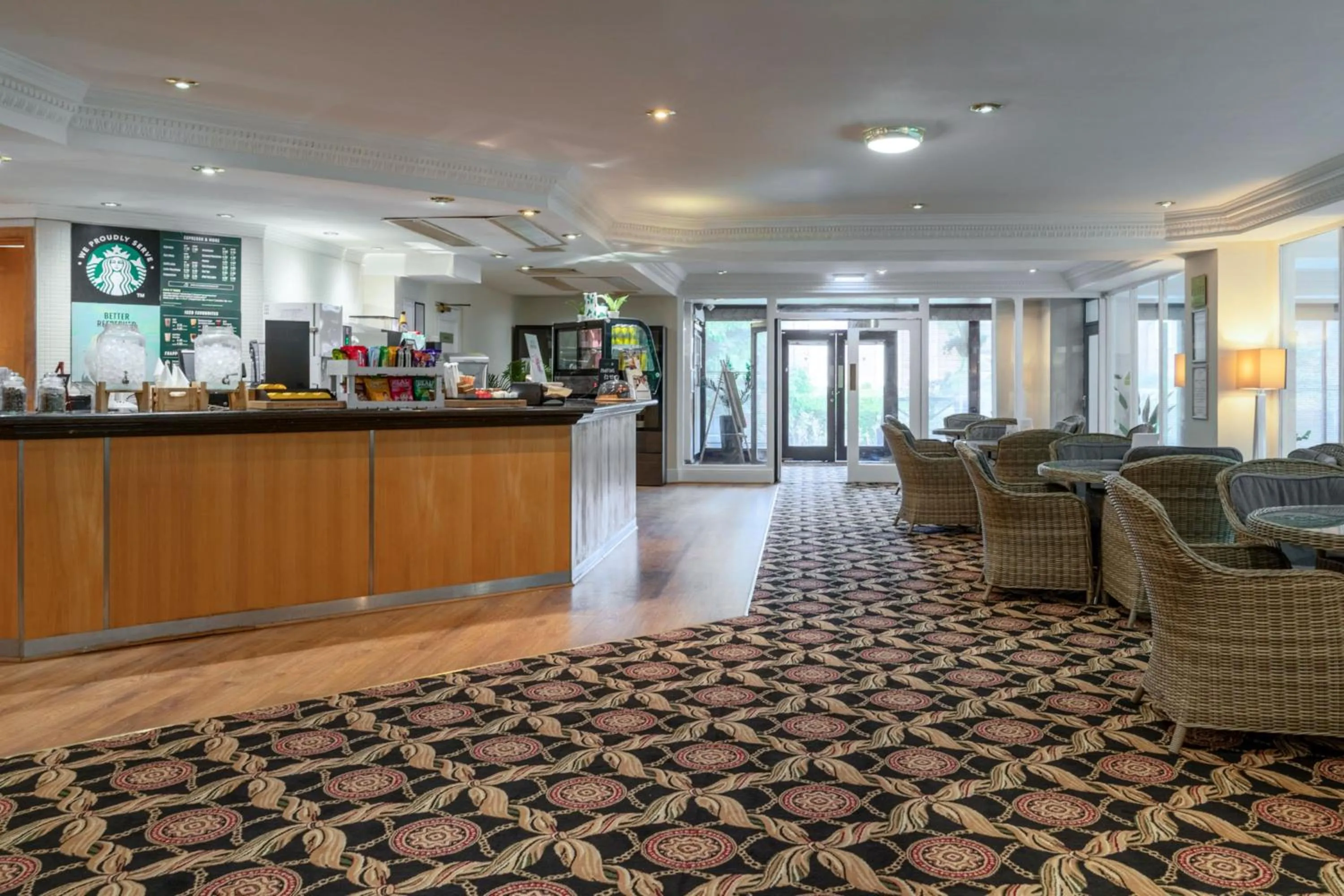 Swimming pool in Bosworth Hall Hotel