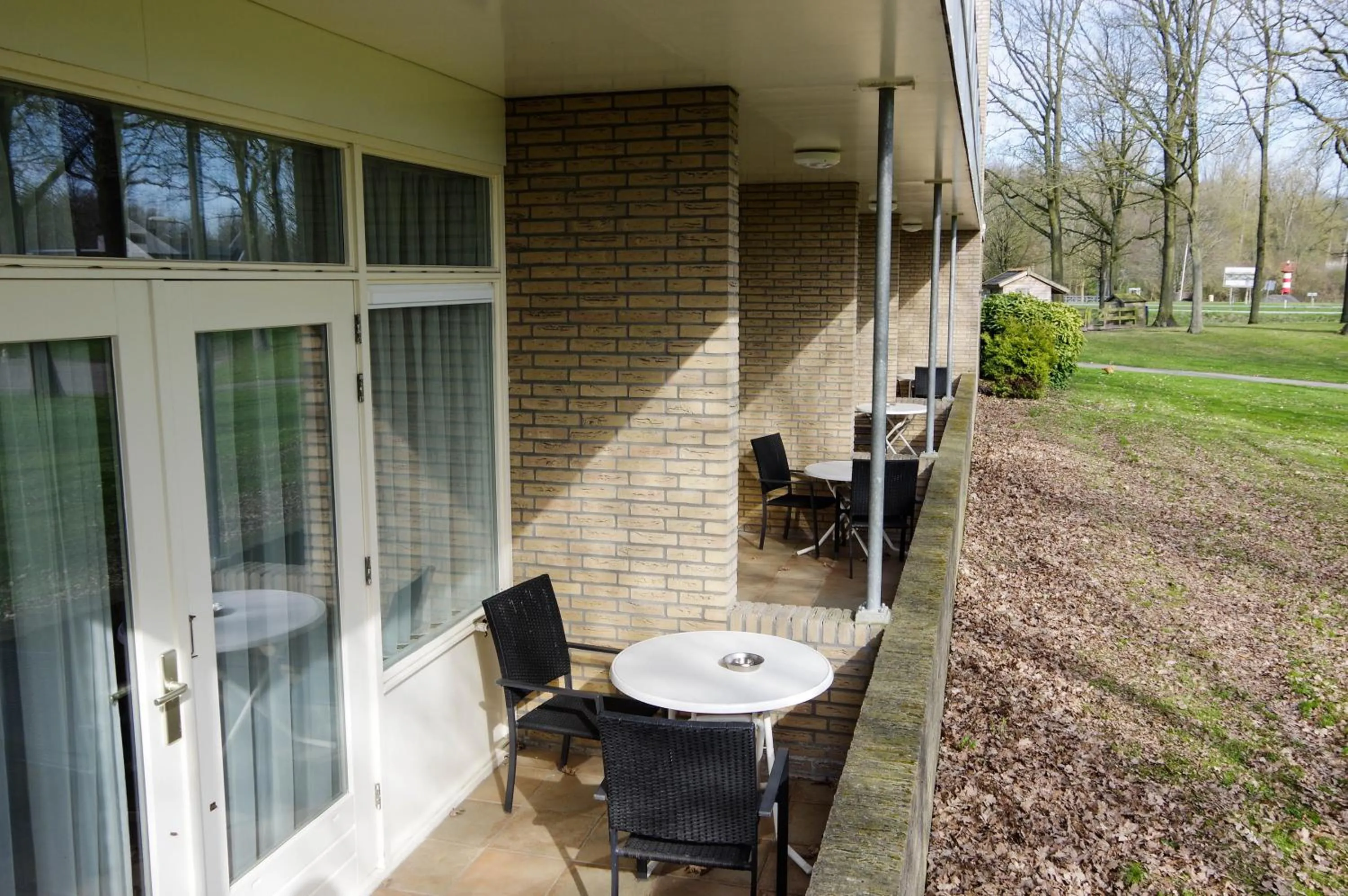 Balcony/Terrace in Hotel and Restaurant van Saaze