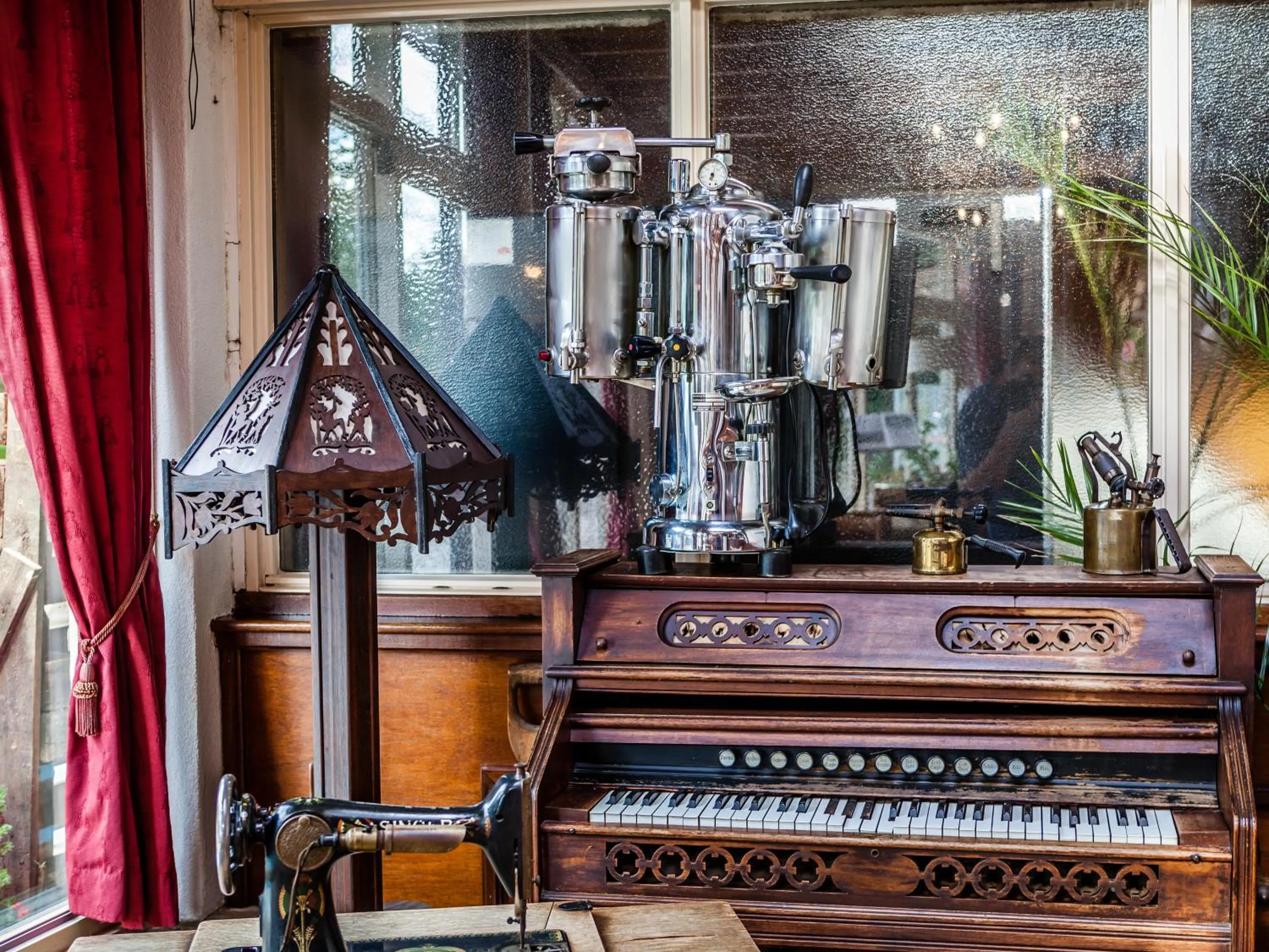 Decorative detail in Hotel and Restaurant van Saaze