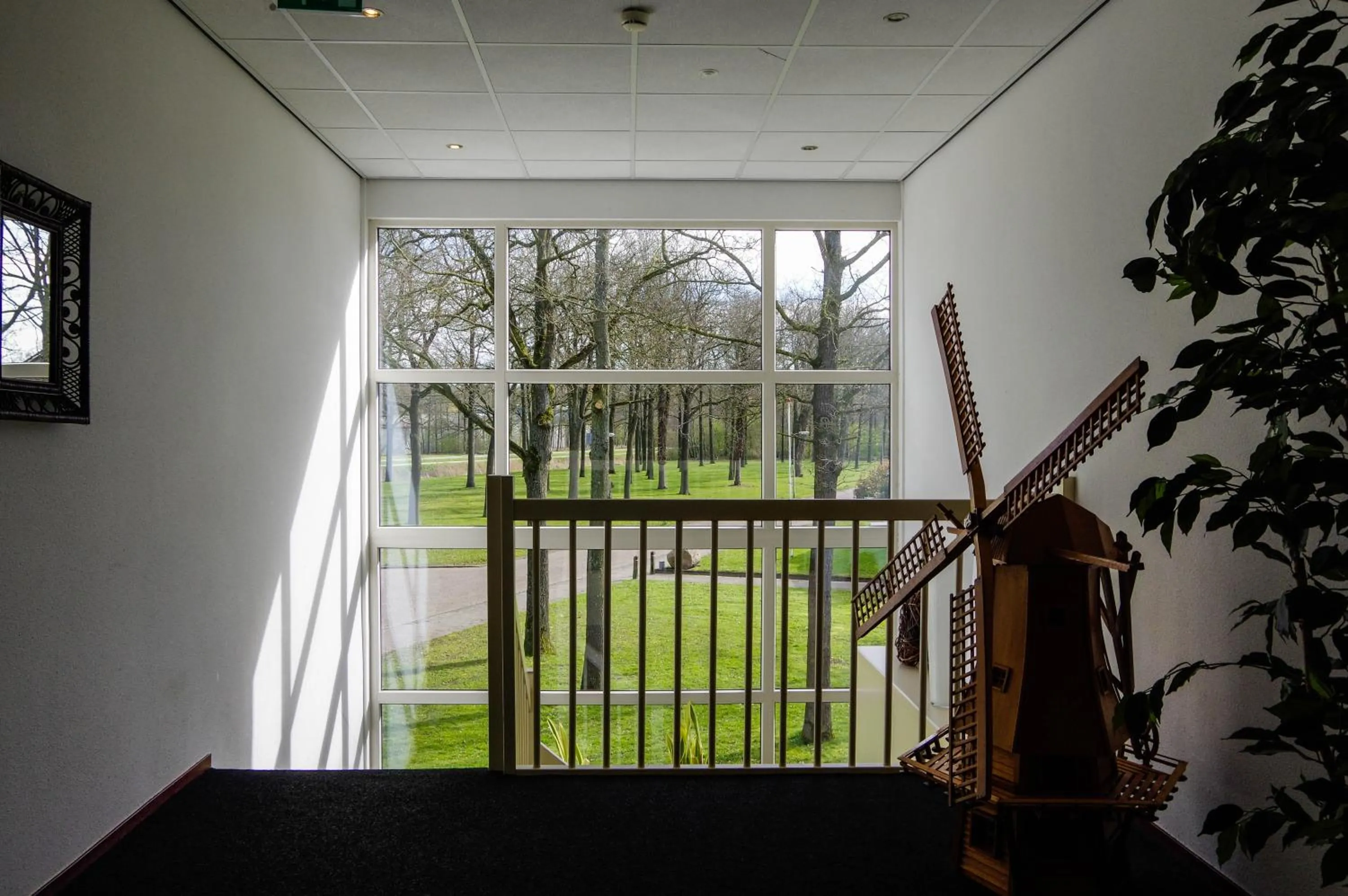 Garden in Hotel and Restaurant van Saaze