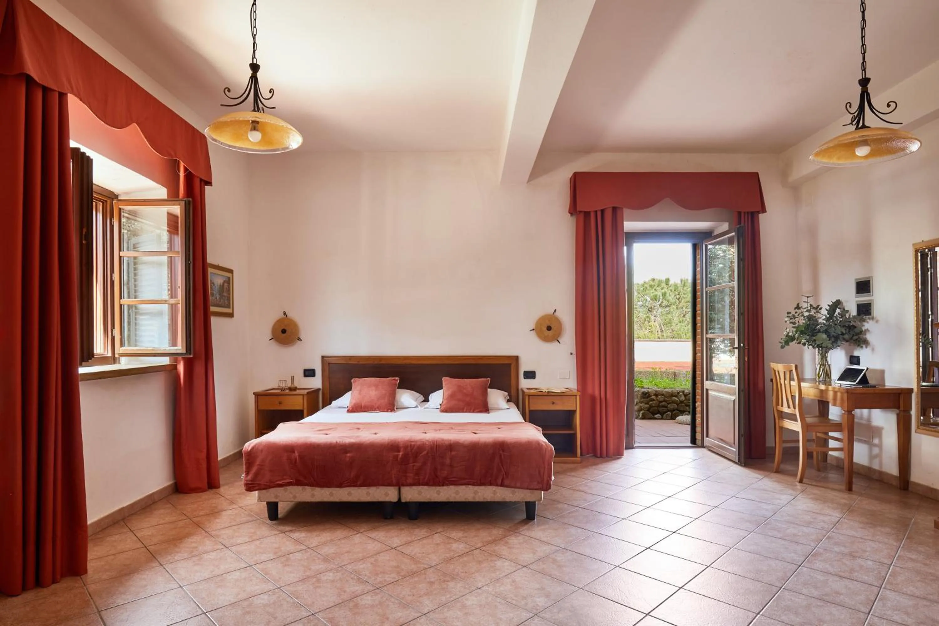 Bed in Relais Belvedere