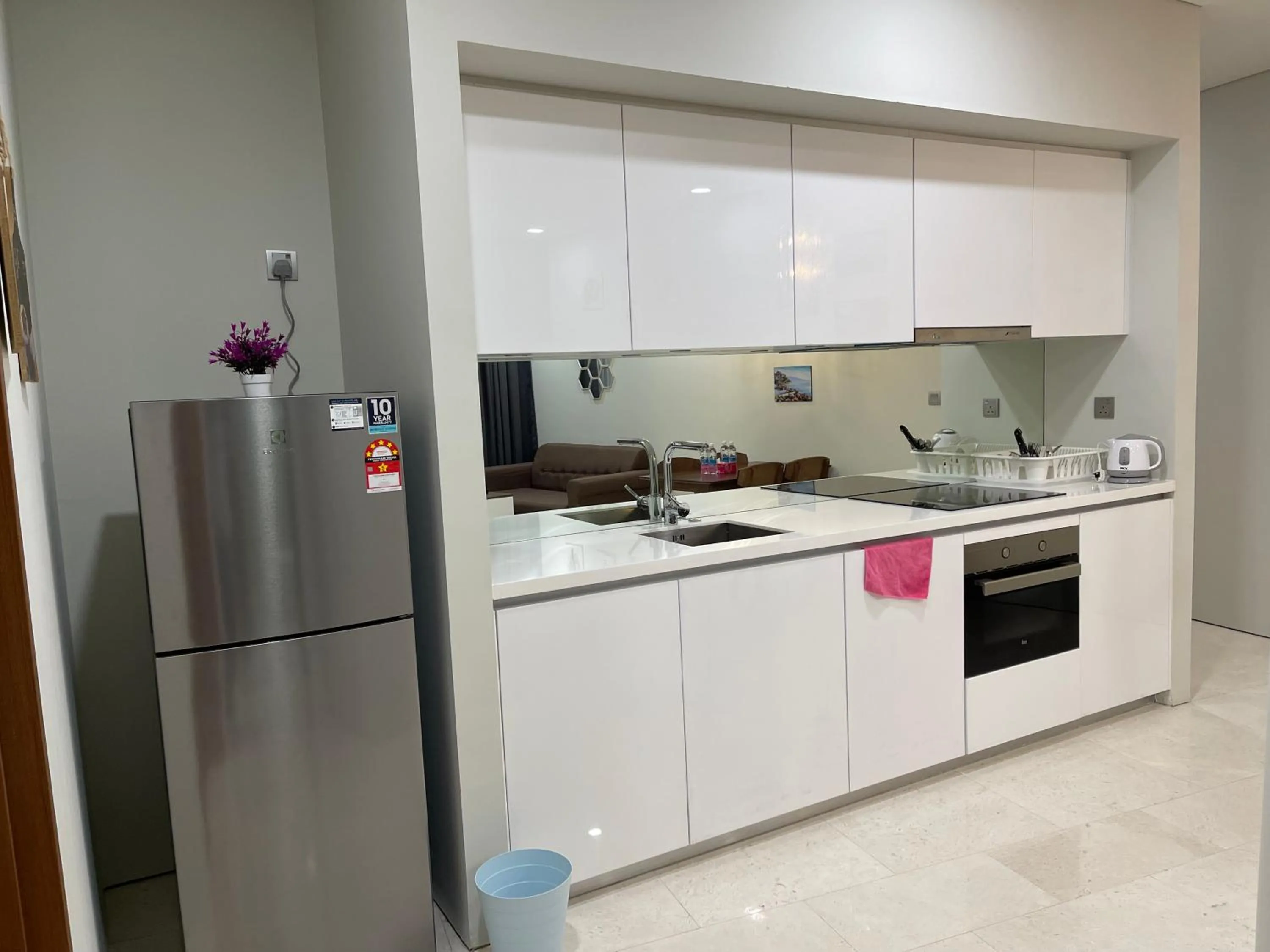 Kitchen or kitchenette in Sky Suites KL City Center