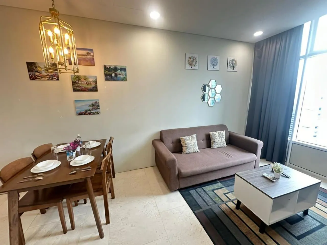 TV and multimedia in Sky Suites KL City Center