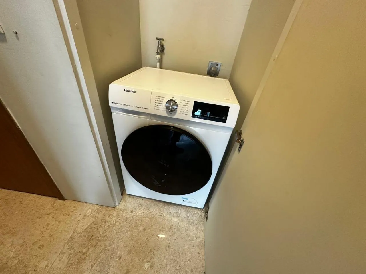 washing machine in Sky Suites KL City Center