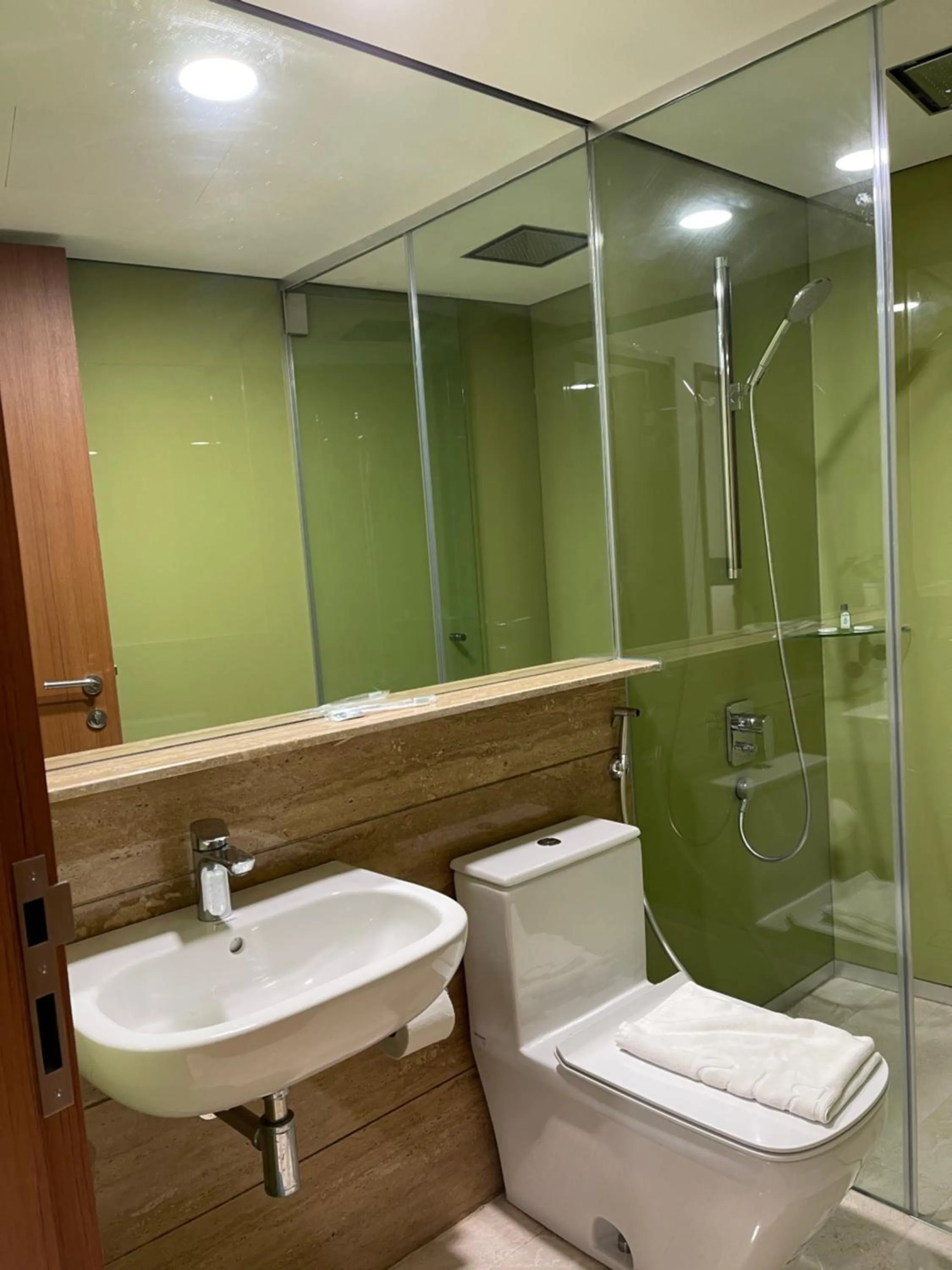 Shower in Sky Suites KL City Center