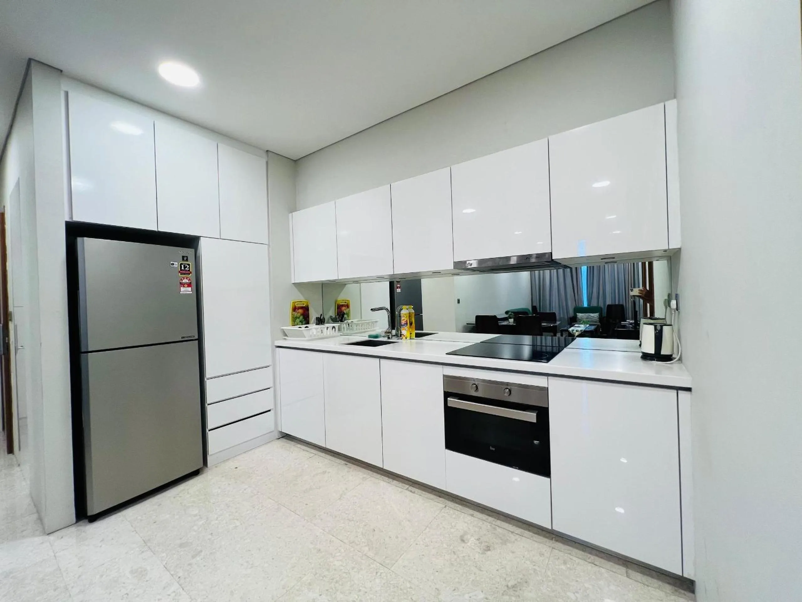 kitchen in Sky Suites KL City Center