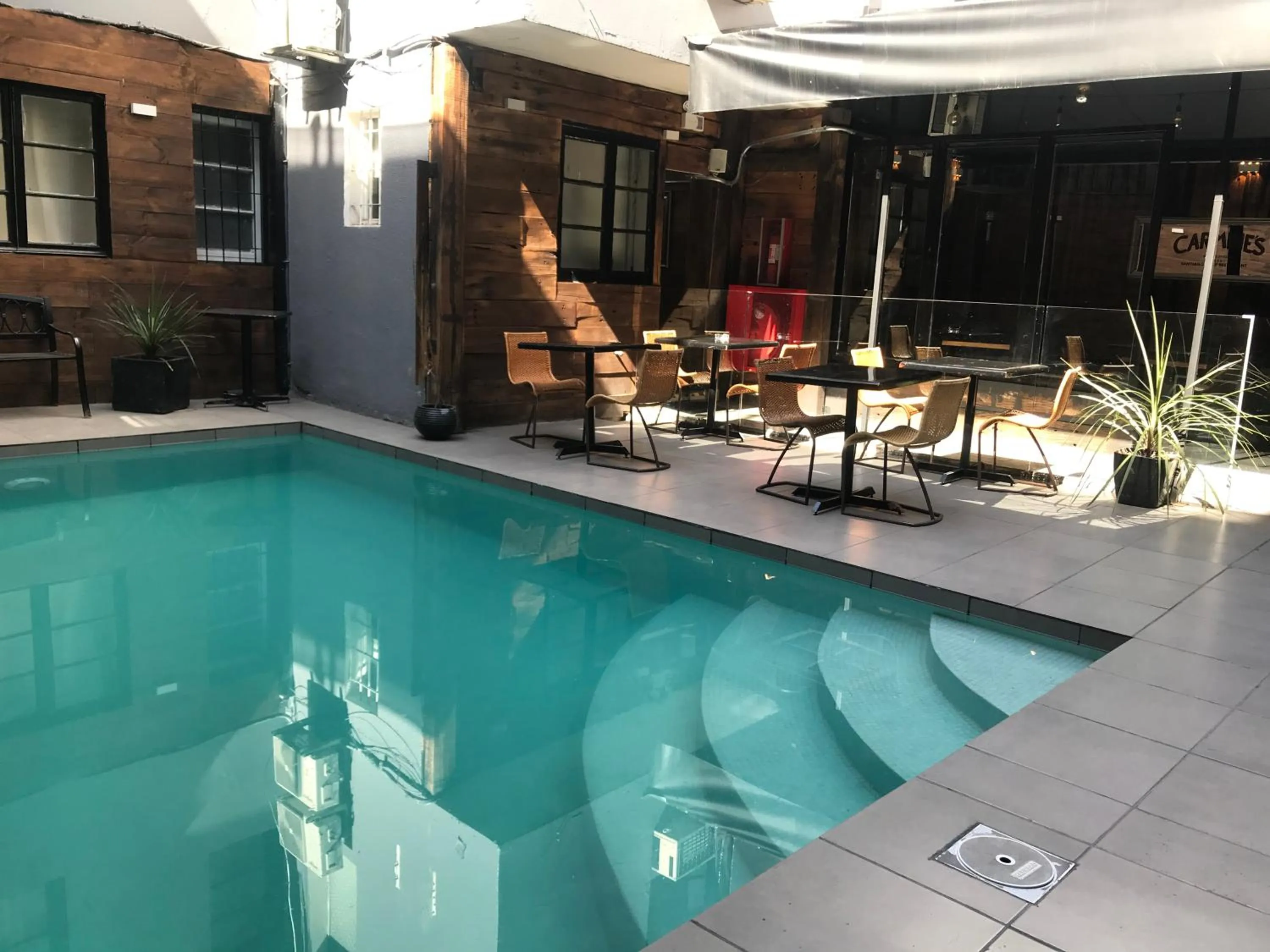 Patio in Tremo Bellas Artes