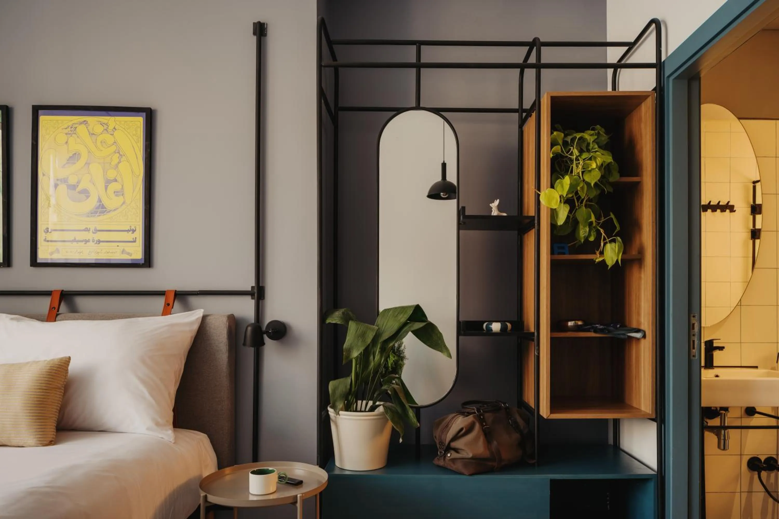 Bed in Brassbell l DT l Hannaux l Tahrir sq