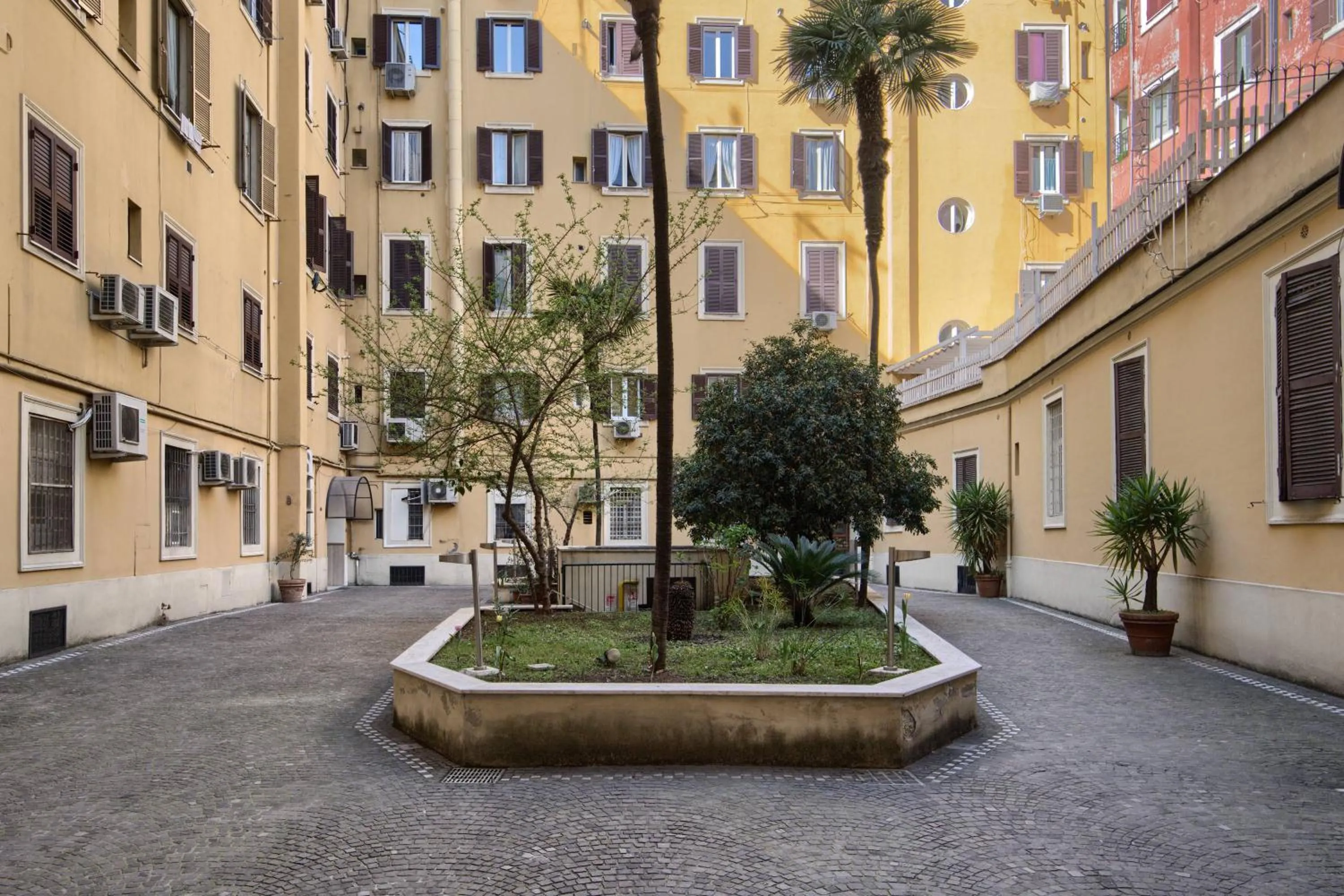 Facade/entrance in Vatican's Roof