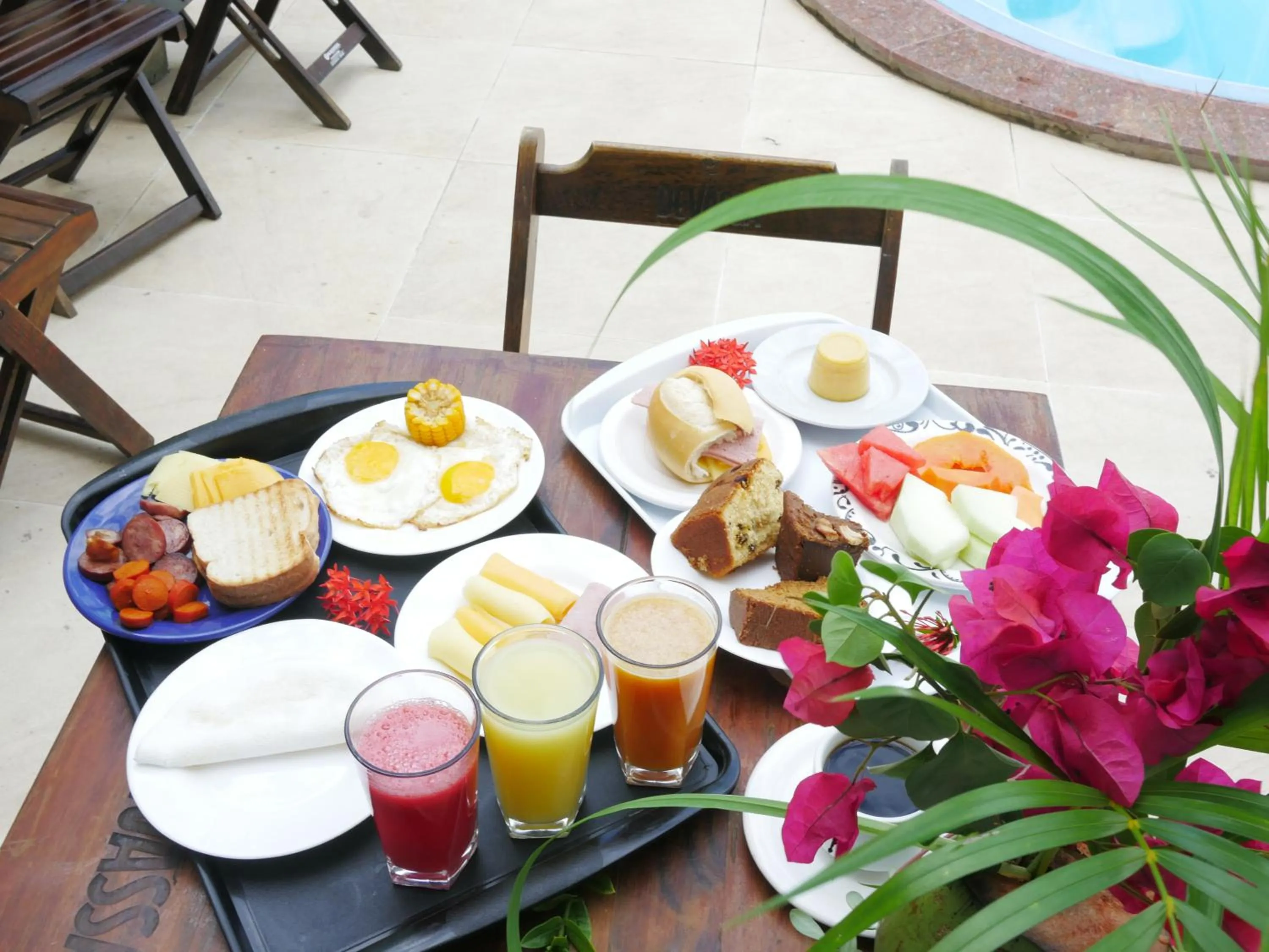 Breakfast in Pousada Brasileira