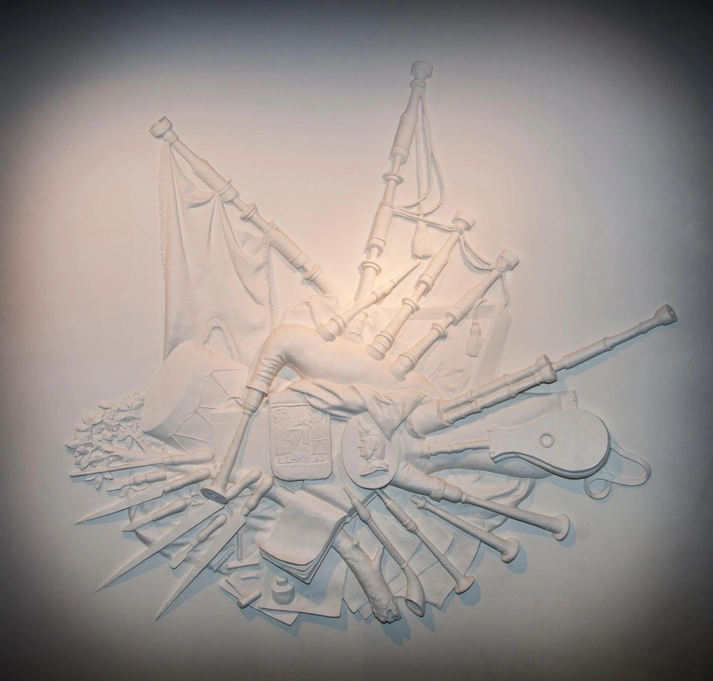 Decorative detail in The Pipers' Tryst Hotel