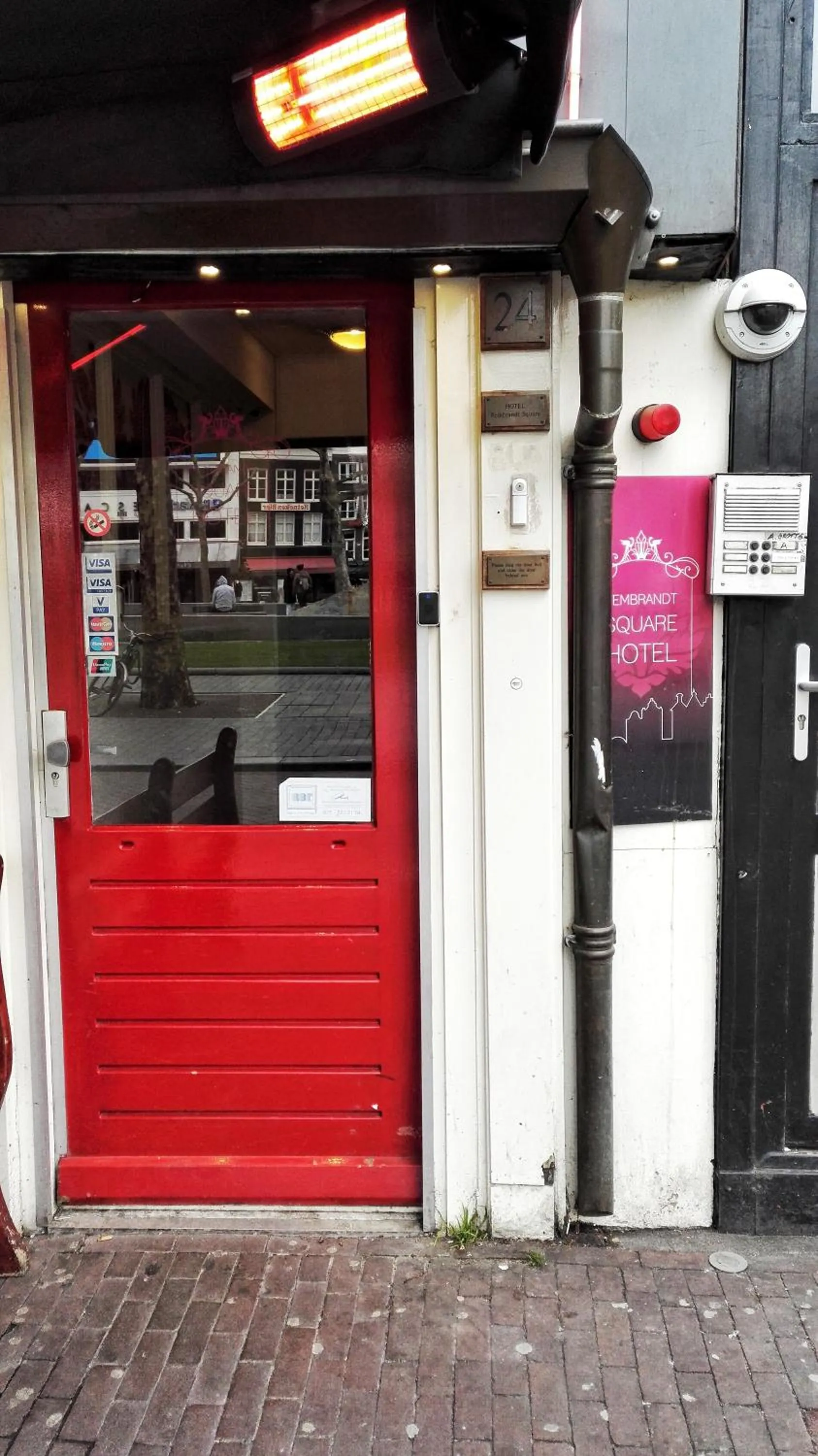 Facade/entrance in Rembrandt Square Hotel