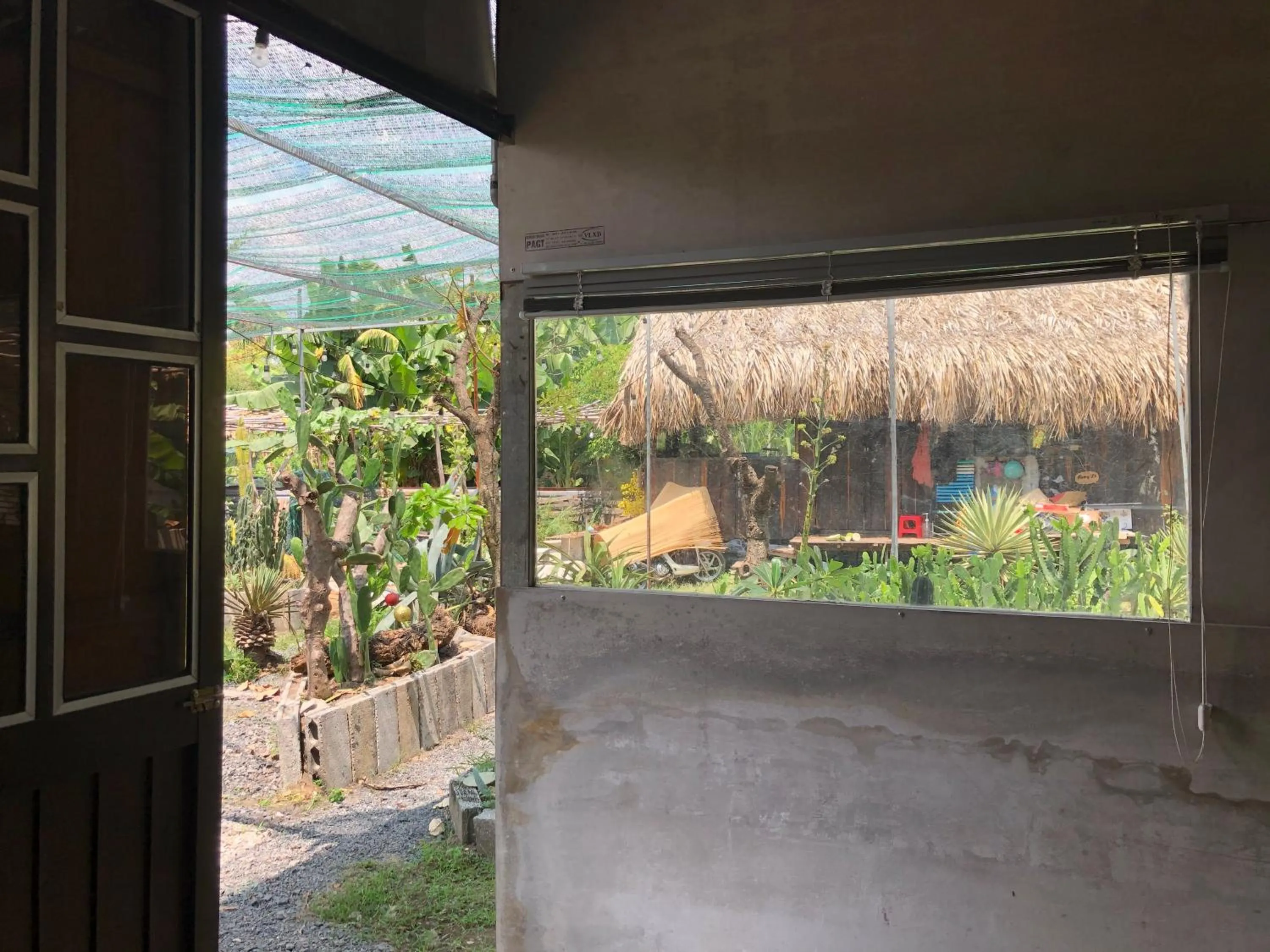 Garden in Cactos Chill & Homestay