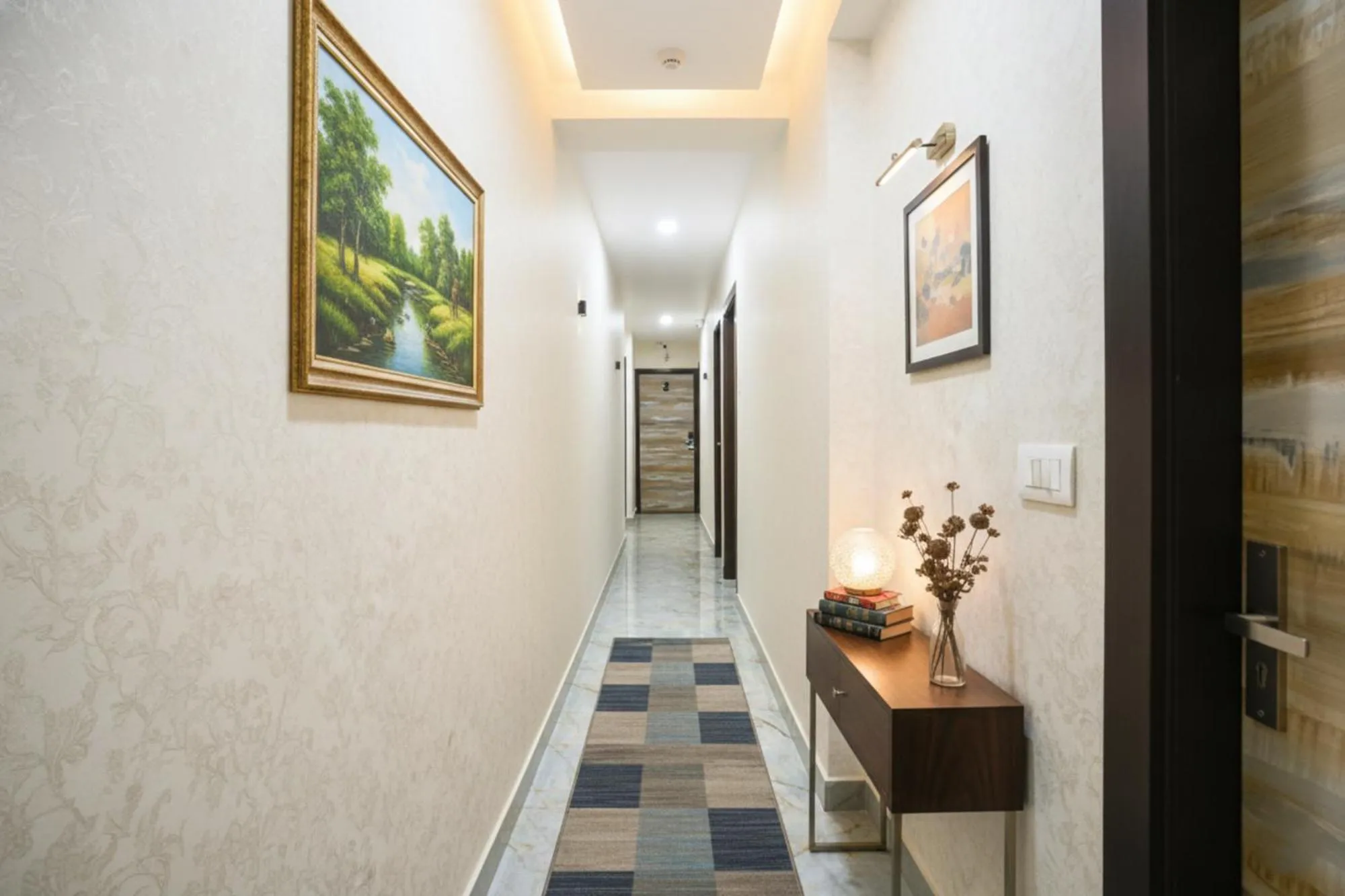 Lobby or reception in FabHotel Good Luck Residency