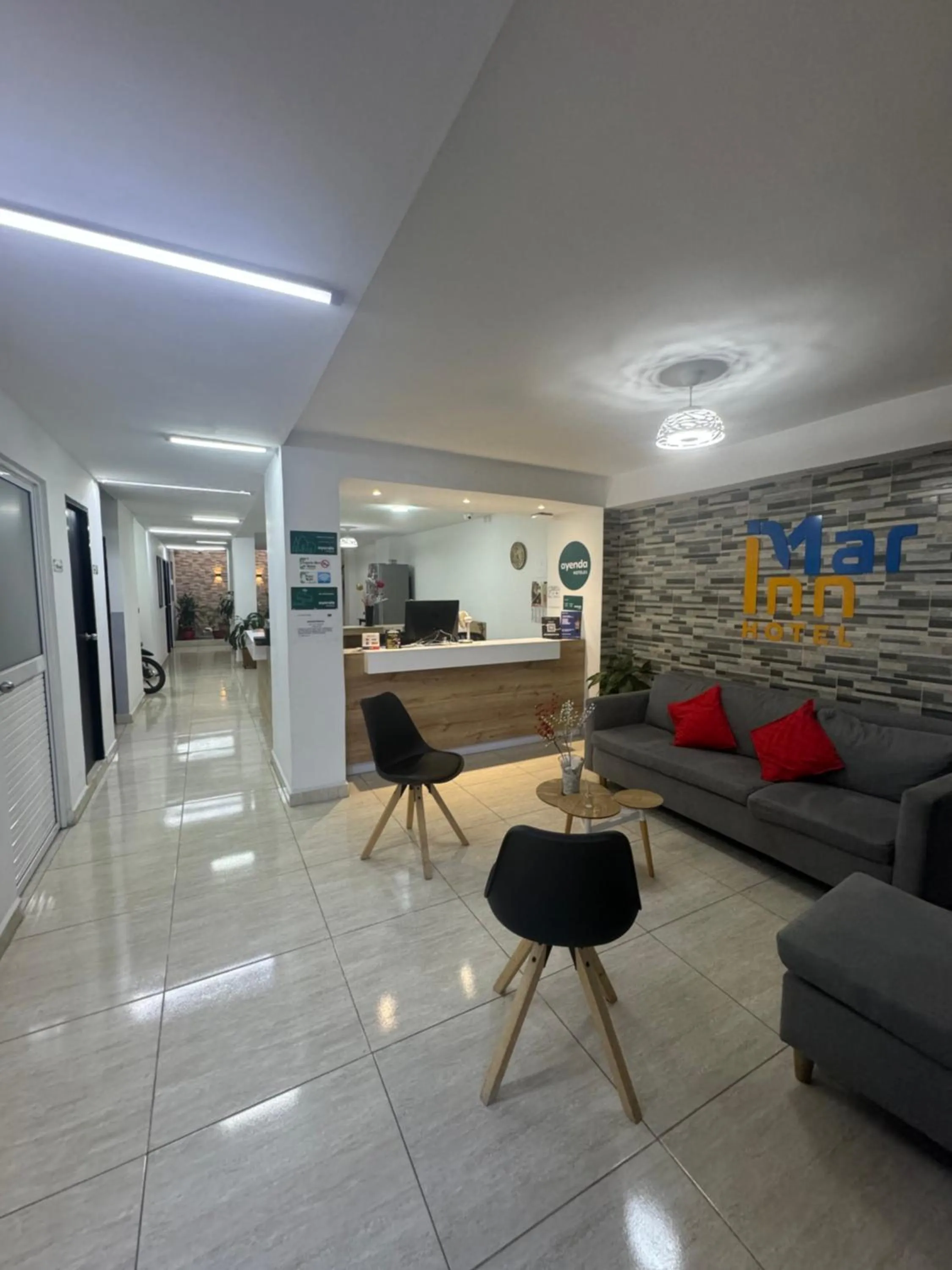 Kitchen or kitchenette in Hotel Mar Inn Cali