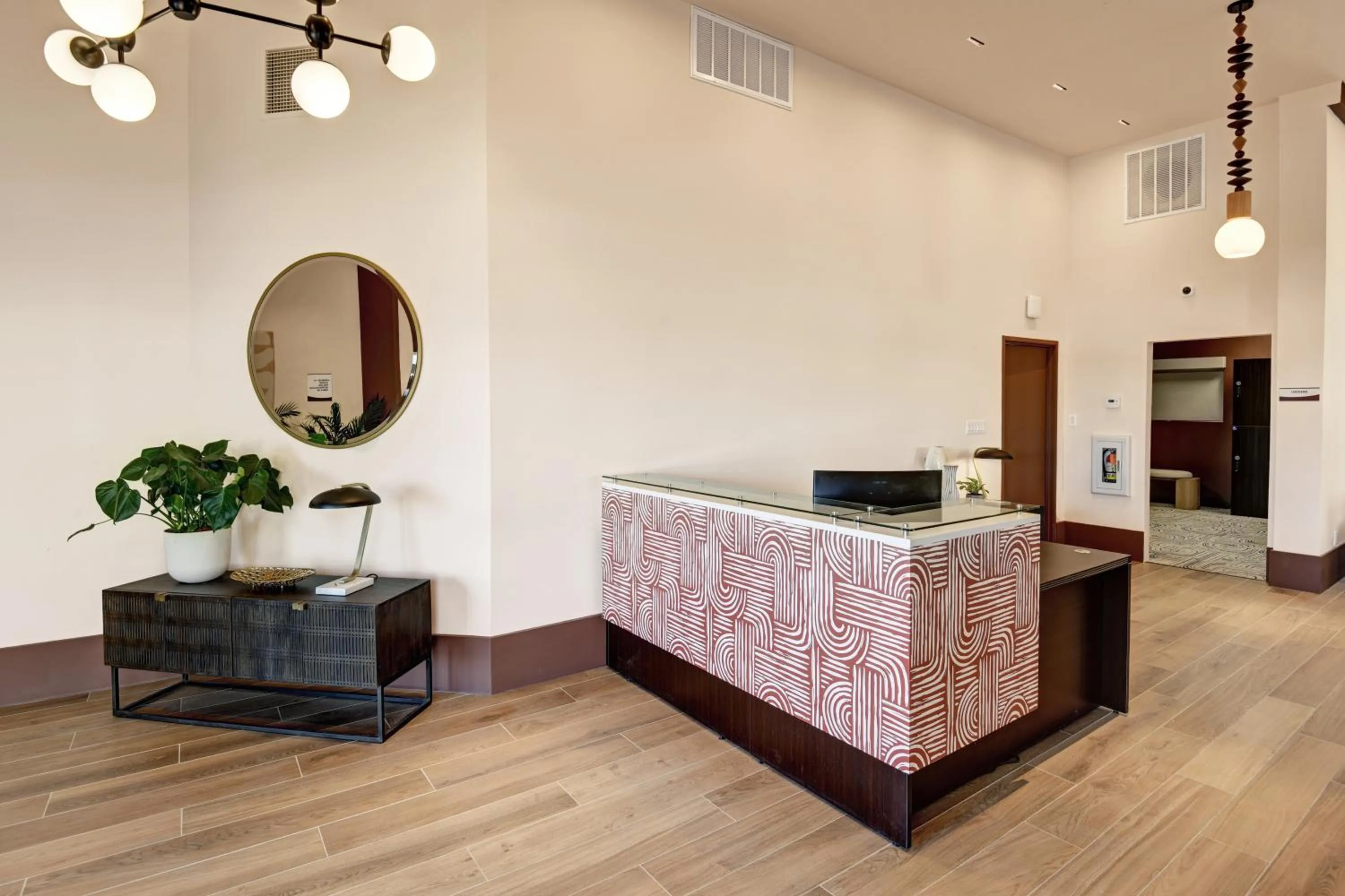 Lobby or reception in The Dunes Hotel (Palm Springs)