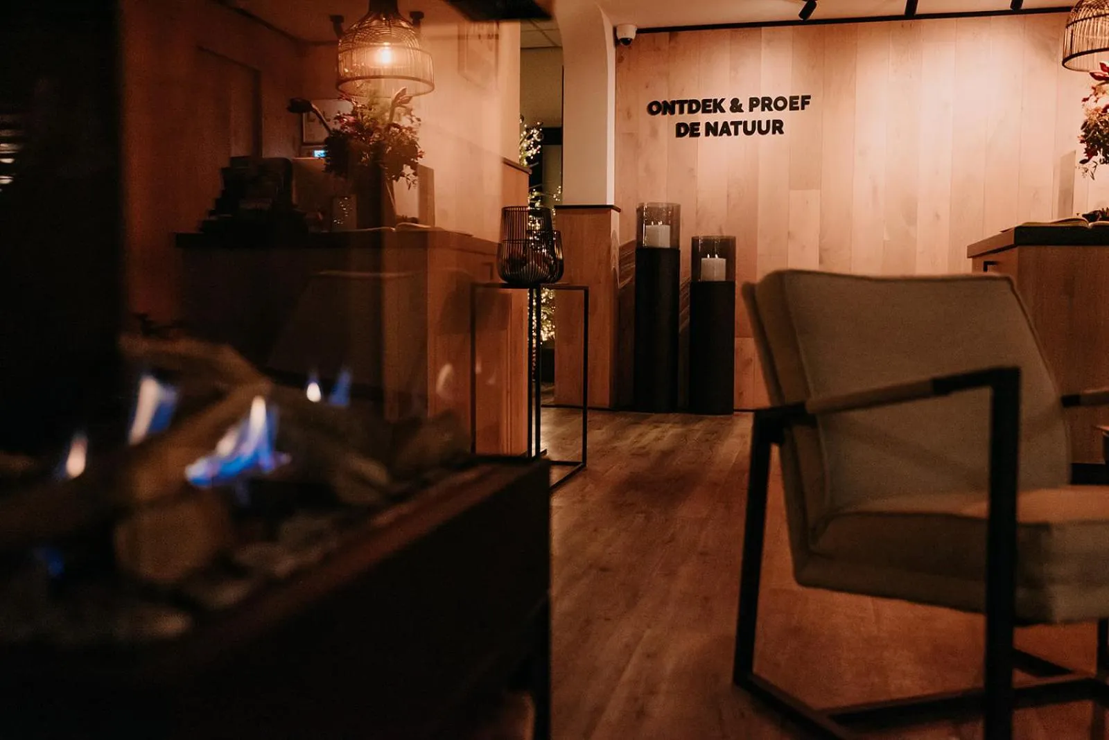 Lobby or reception in Witte Berken Natuurhotel