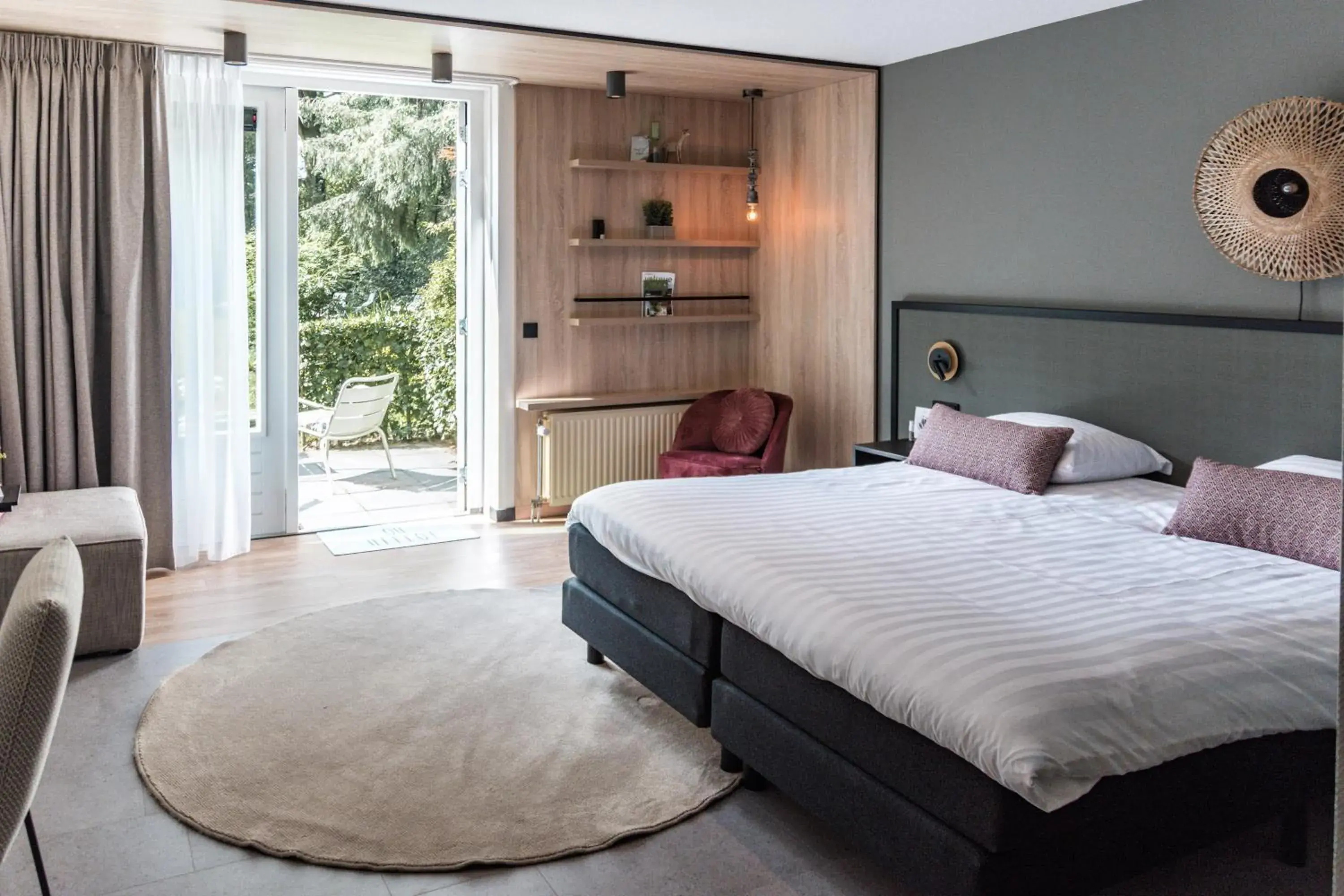 Double Room with Terrace - single occupancy in Witte Berken Natuurhotel Double Room with Terrace - single occupancy in Witte Berken Natuurhotel