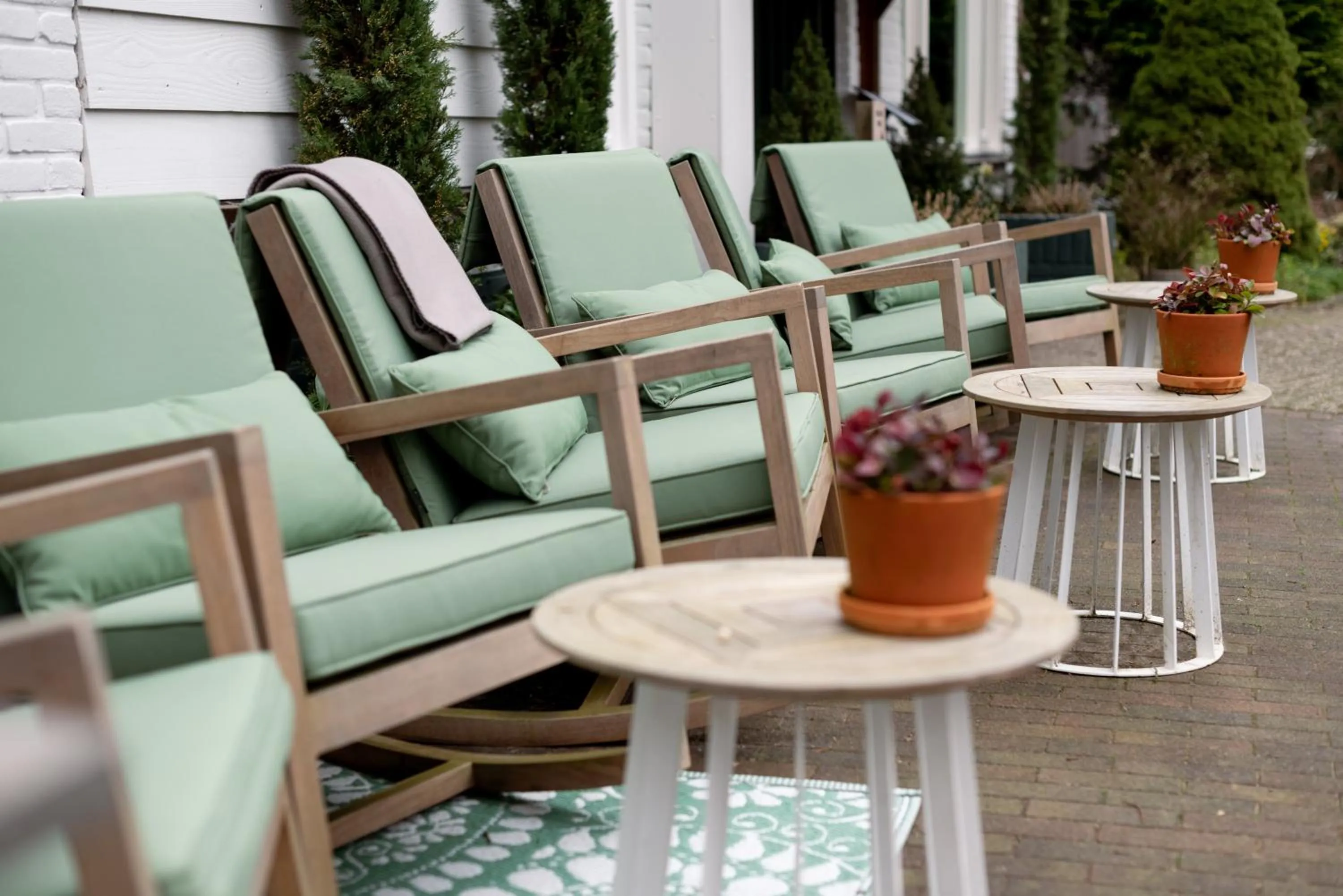 Balcony/Terrace in Witte Berken Natuurhotel