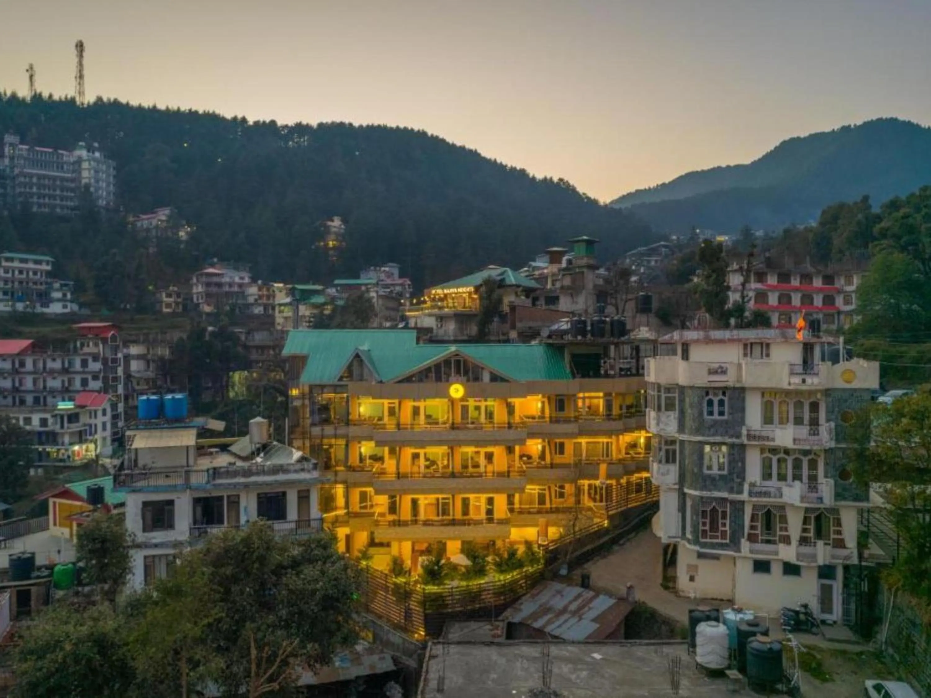 Property building in The Hosteller Mcleodganj, Bhagsu Waterfall