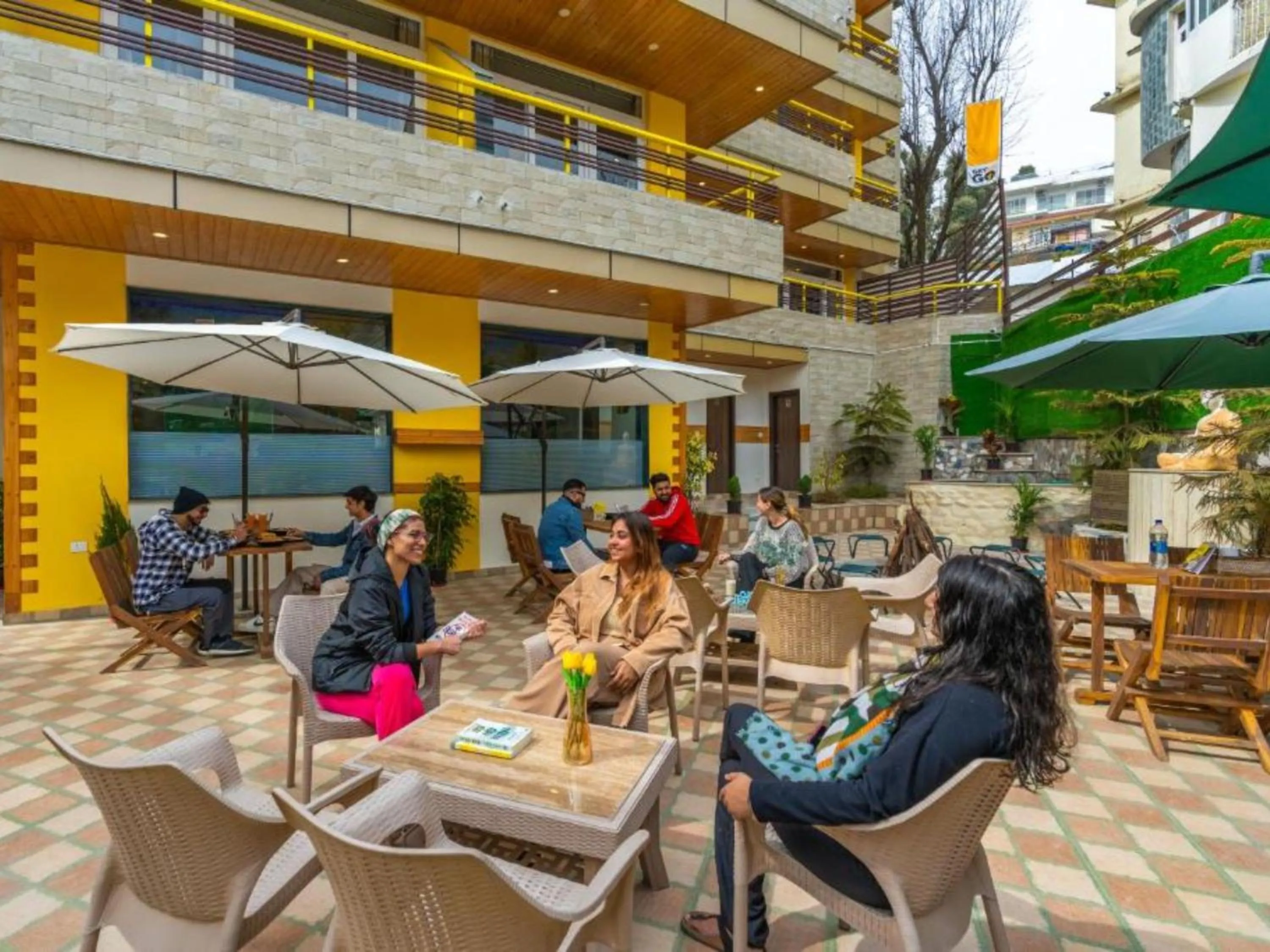 Property building in The Hosteller Mcleodganj, Bhagsu Waterfall