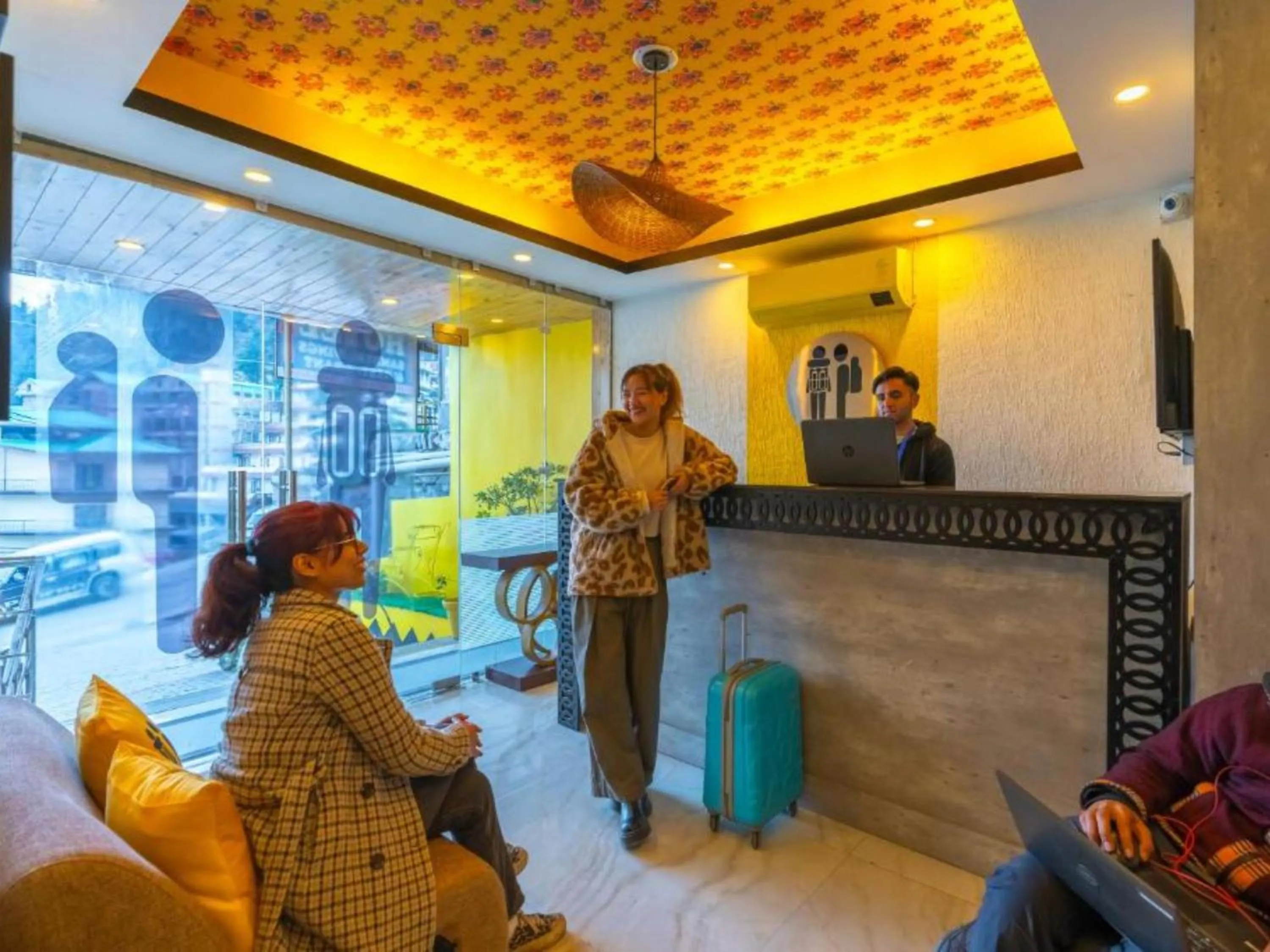 People in The Hosteller Mcleodganj, Bhagsu Waterfall