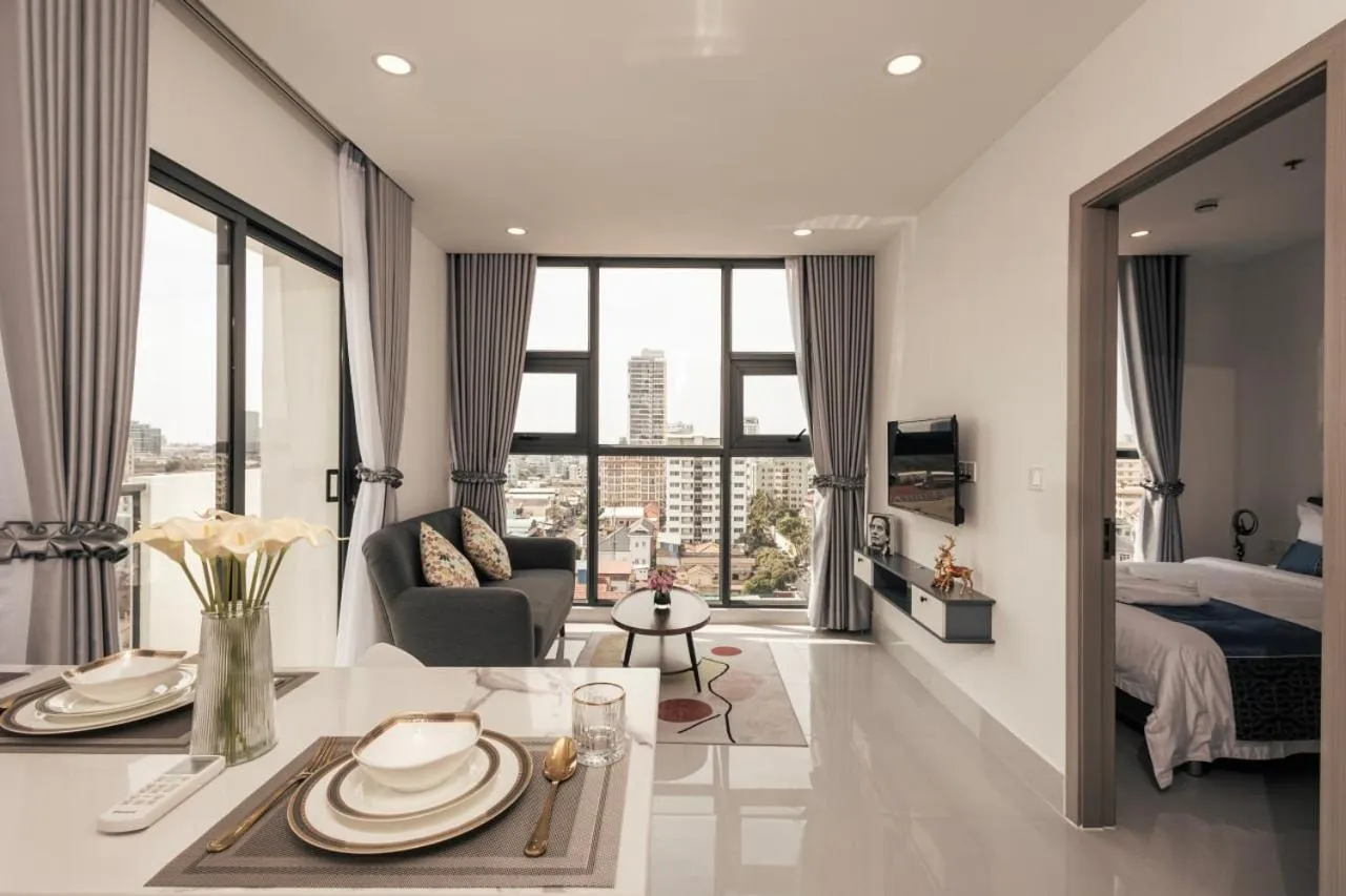 Photo of the whole room, Bed in La Cozii TK