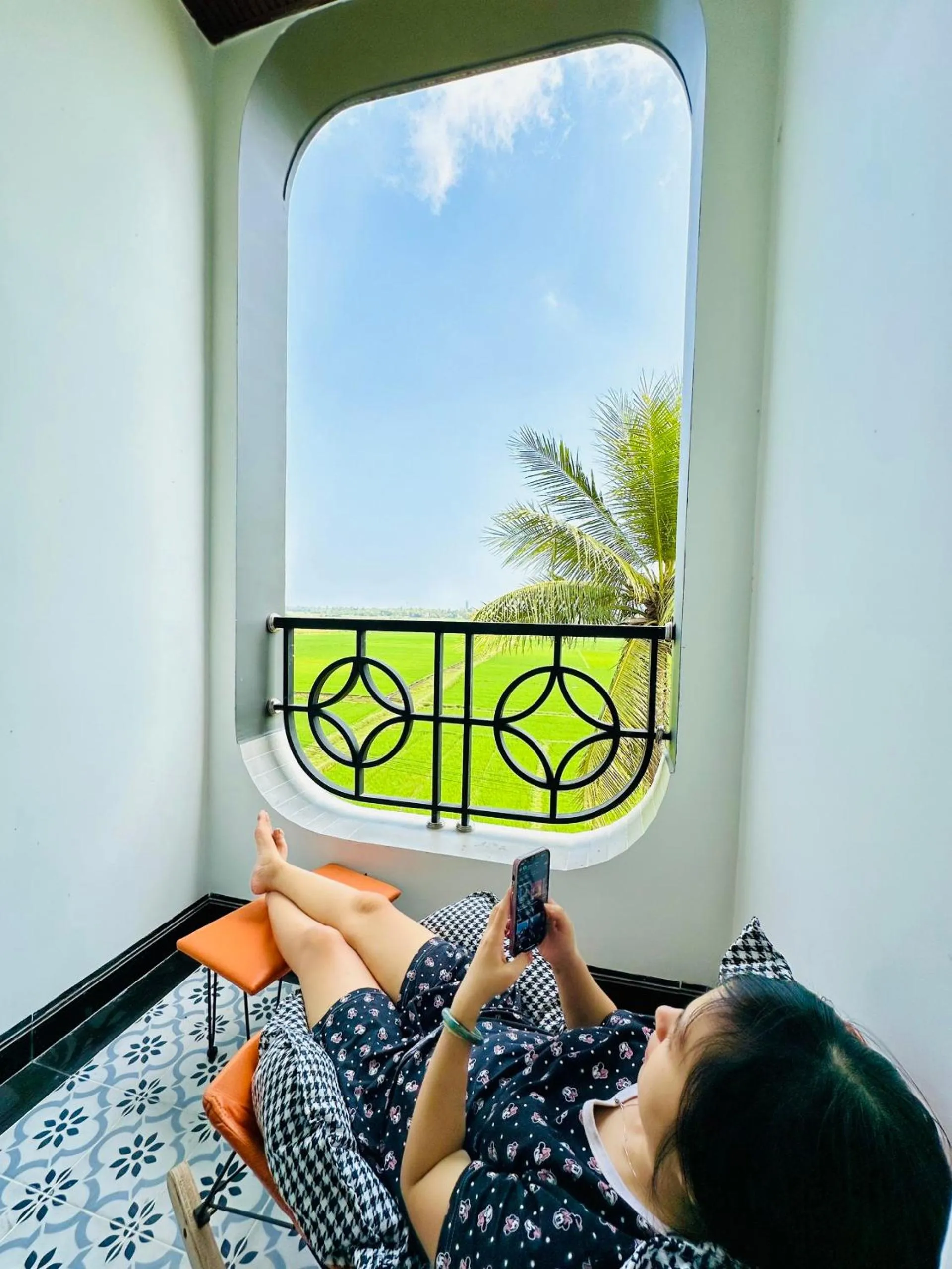 Balcony/Terrace in Punita Hotel