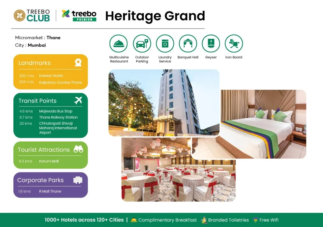 Treebo Premium Heritage Grand -Majiwada Thane
