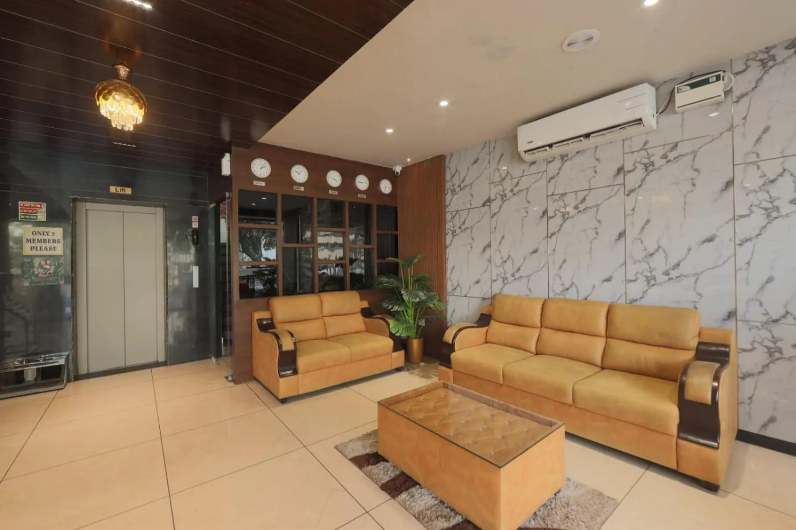 Lobby or reception in Happy Stays Whitefield
