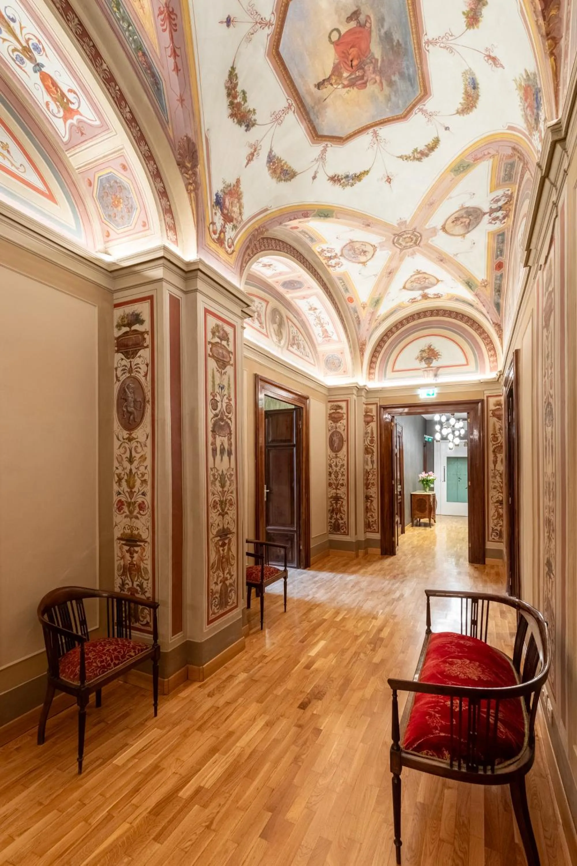 Lobby or reception in Residenza Pierret