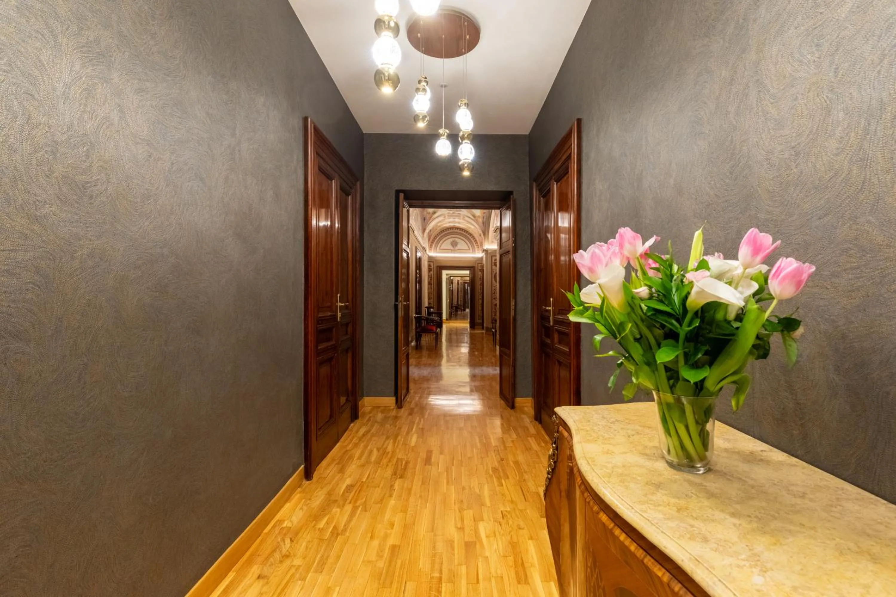 Lobby or reception in Residenza Pierret