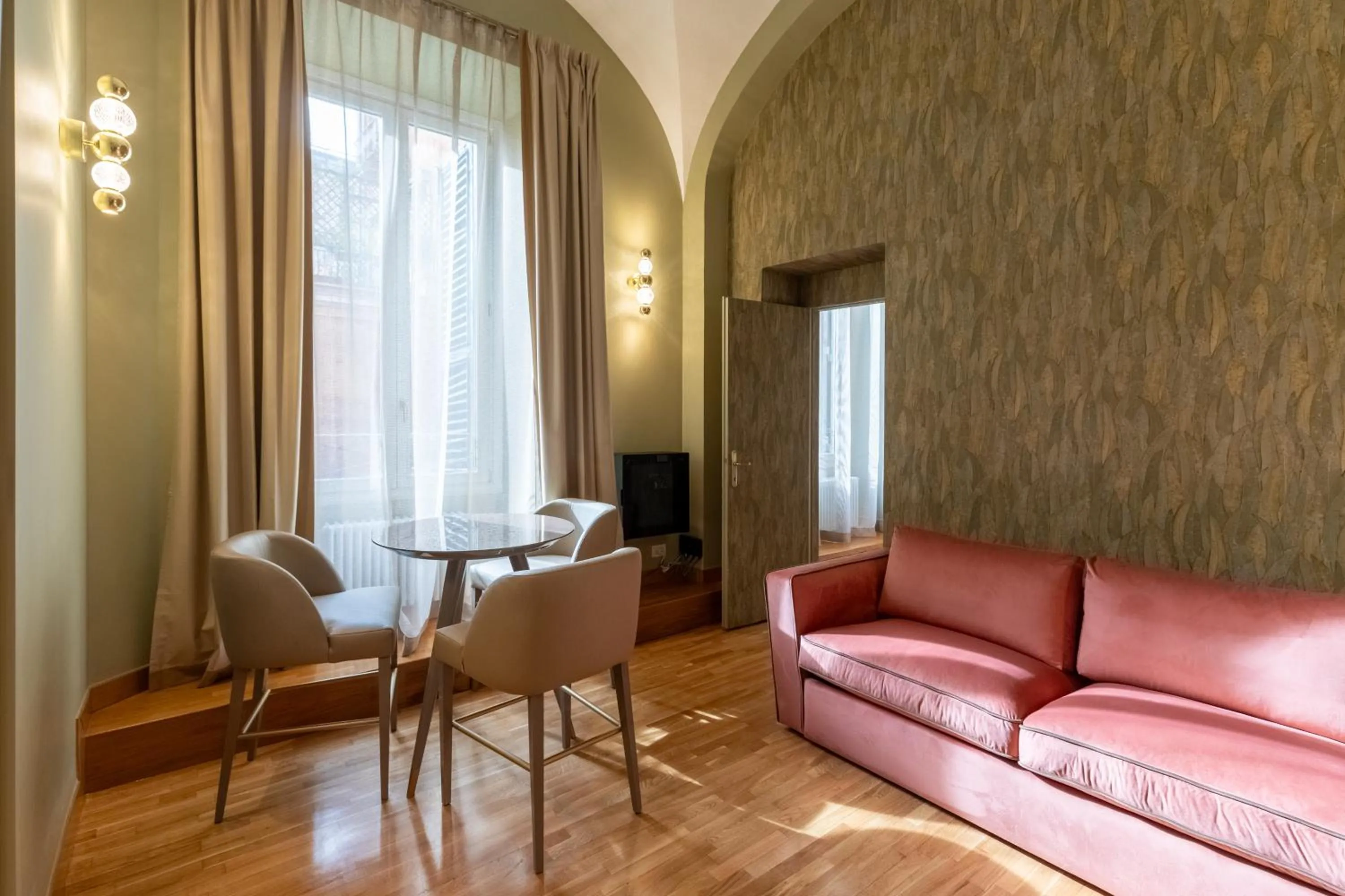 Seating area in Residenza Pierret