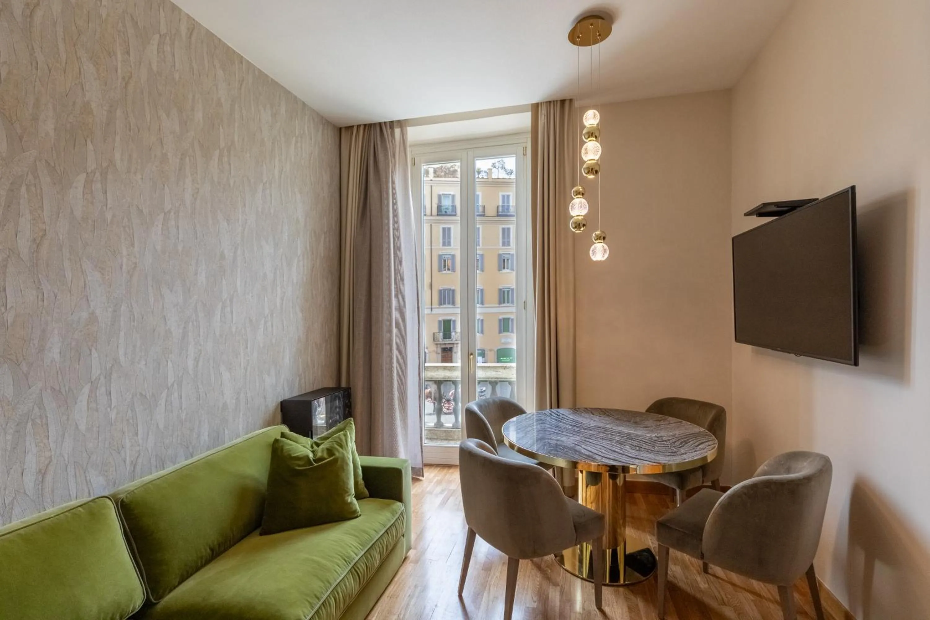 Seating area in Residenza Pierret