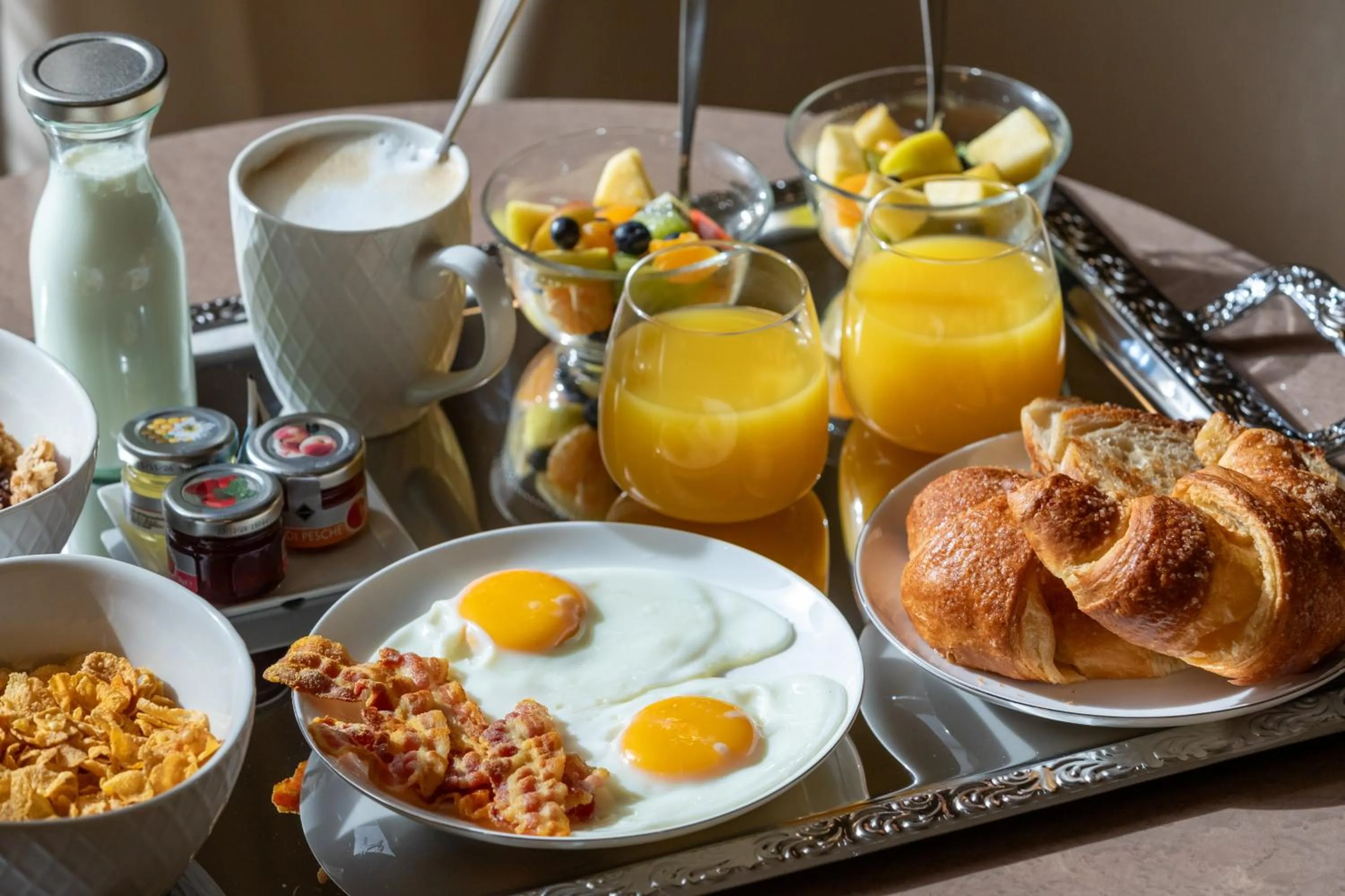 Food and drinks in Residenza Pierret