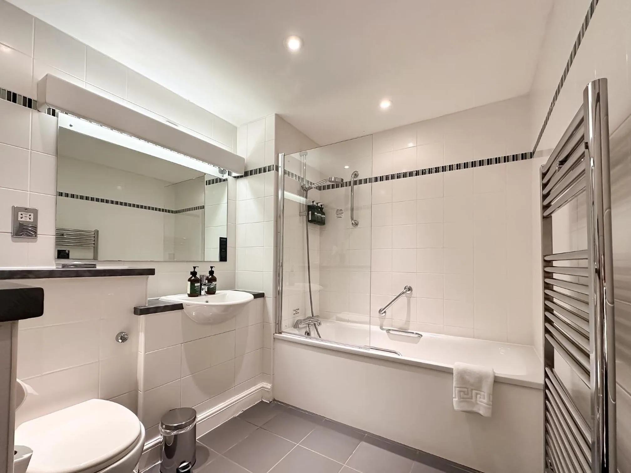 Bathroom in voco Oxford Spires by IHG
