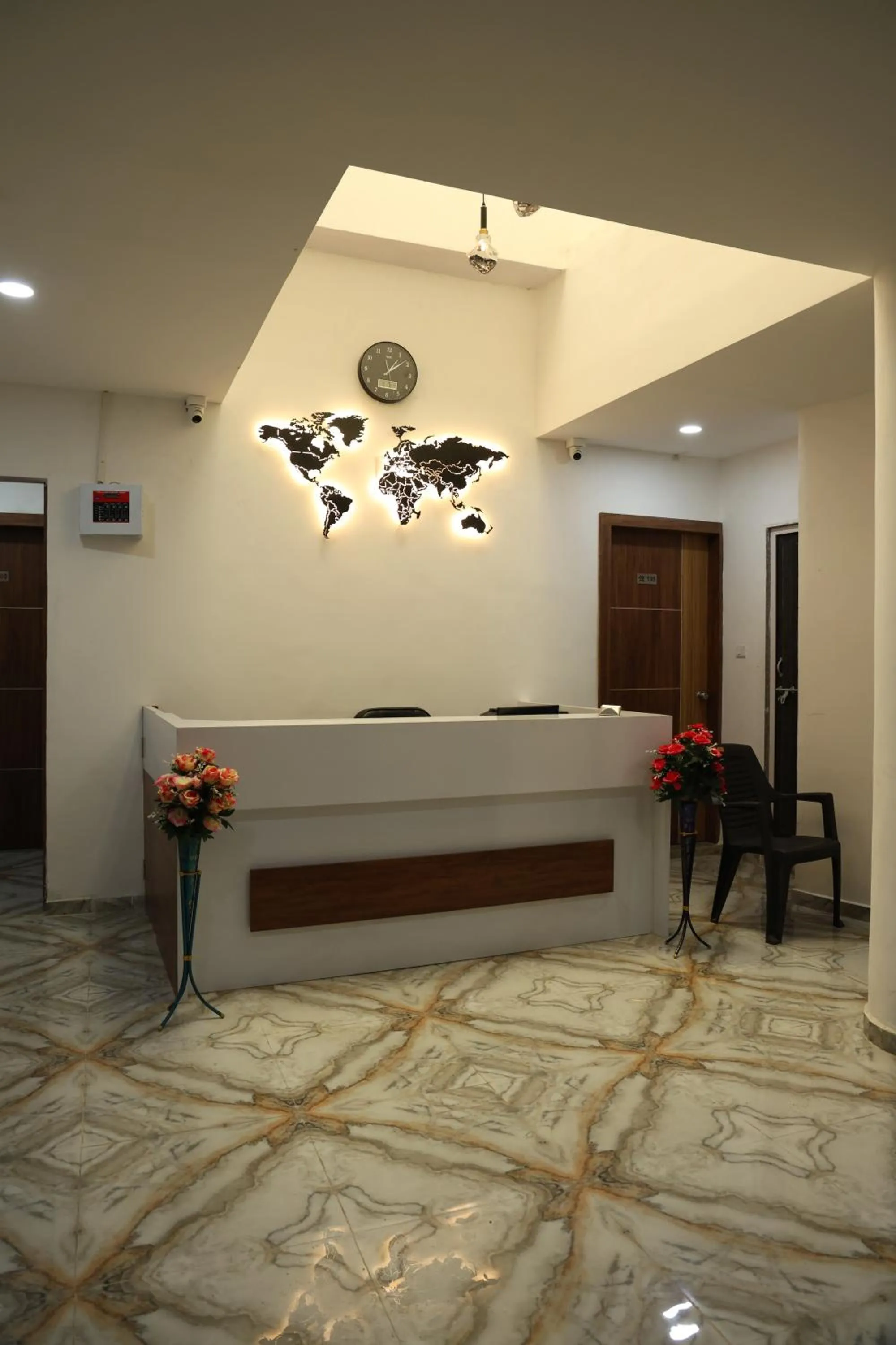 Lobby or reception in Hotel Aaram Kalupur