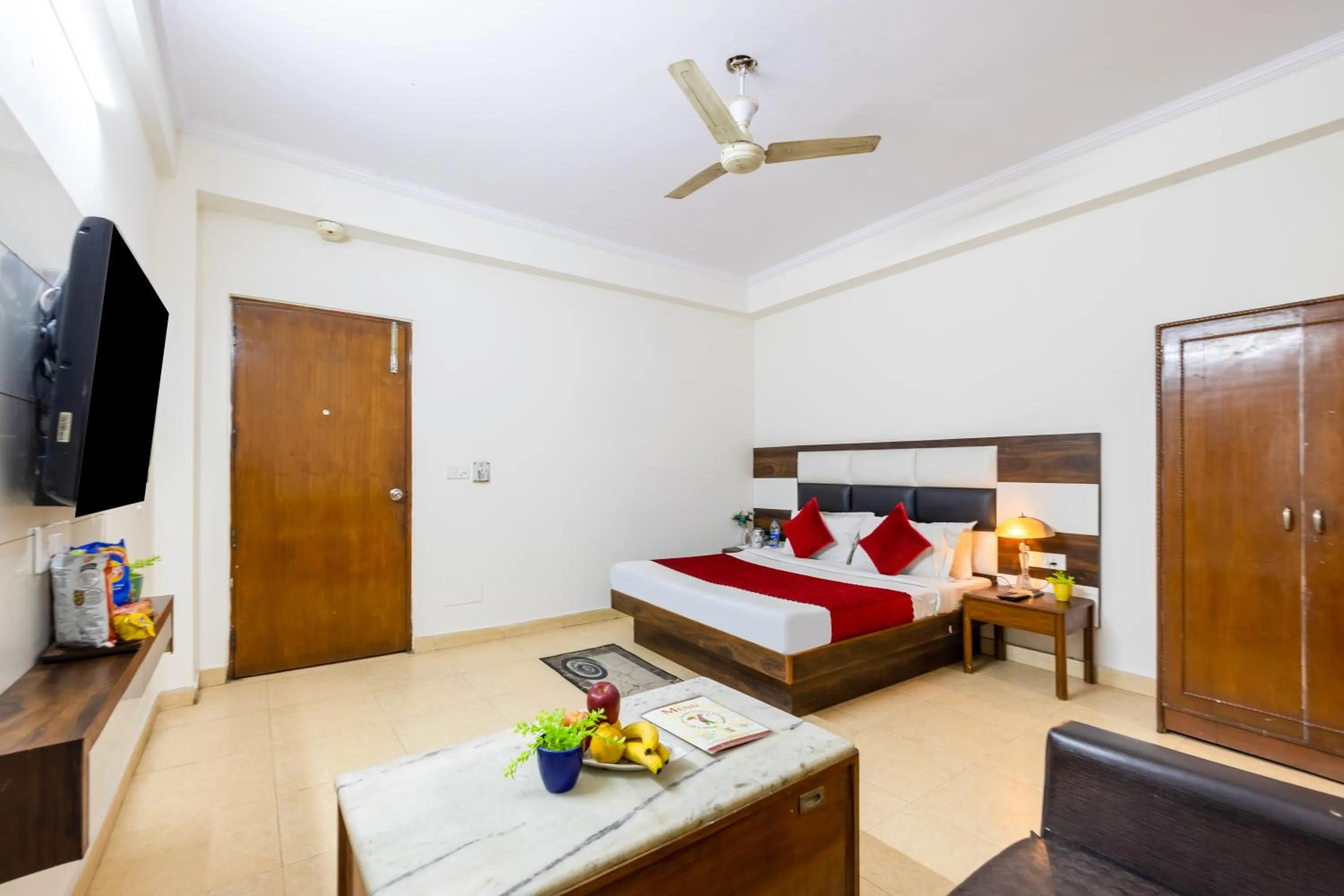 Bed in Hotel South Indian