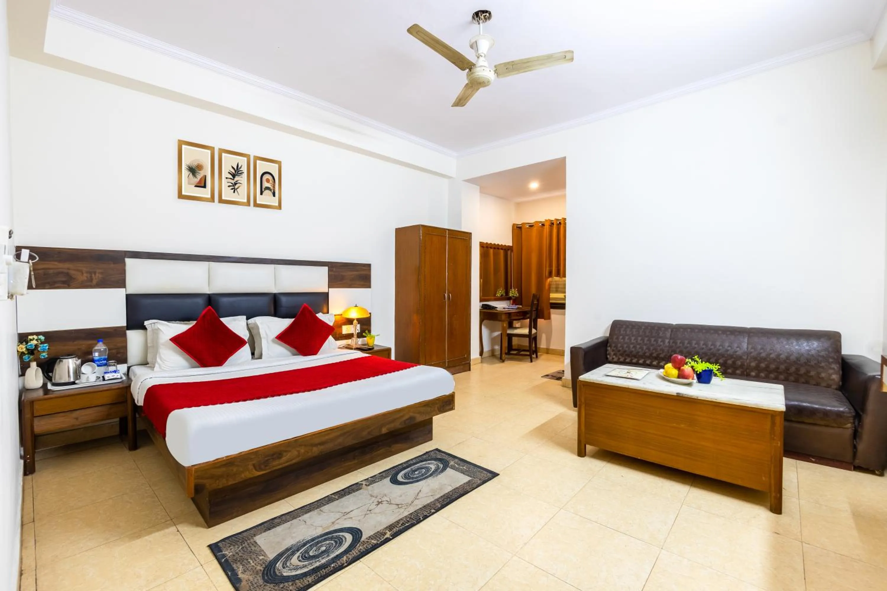 Bed in Hotel South Indian