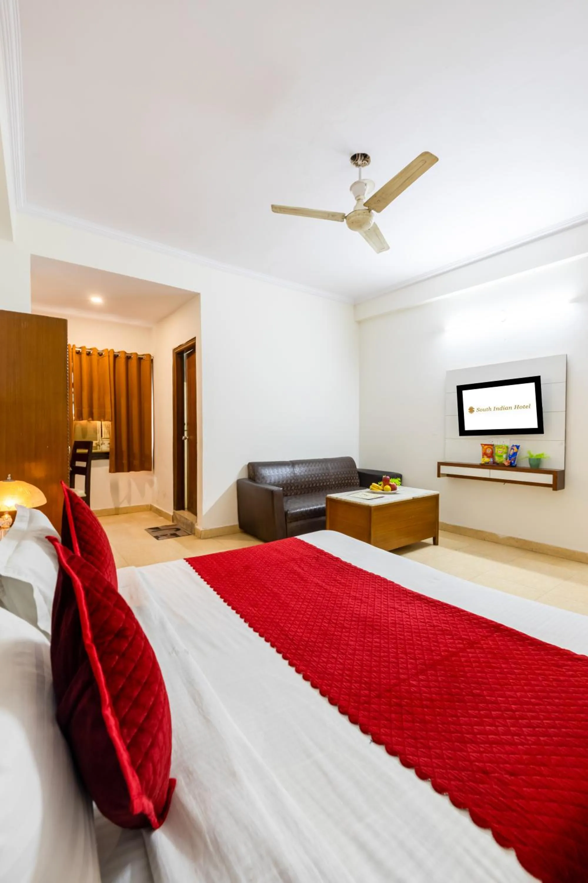 Bed in Hotel South Indian