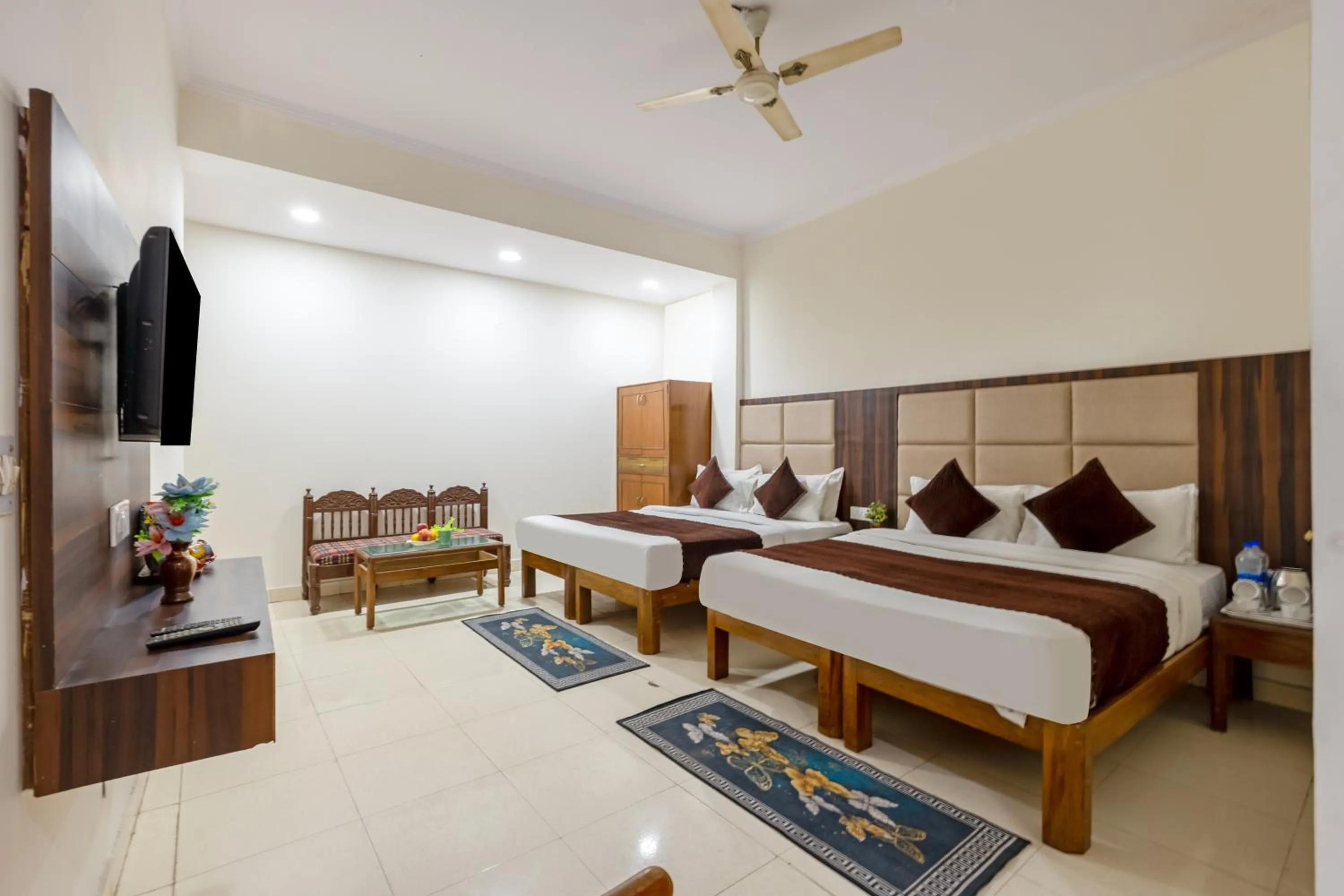 Bed in Hotel South Indian