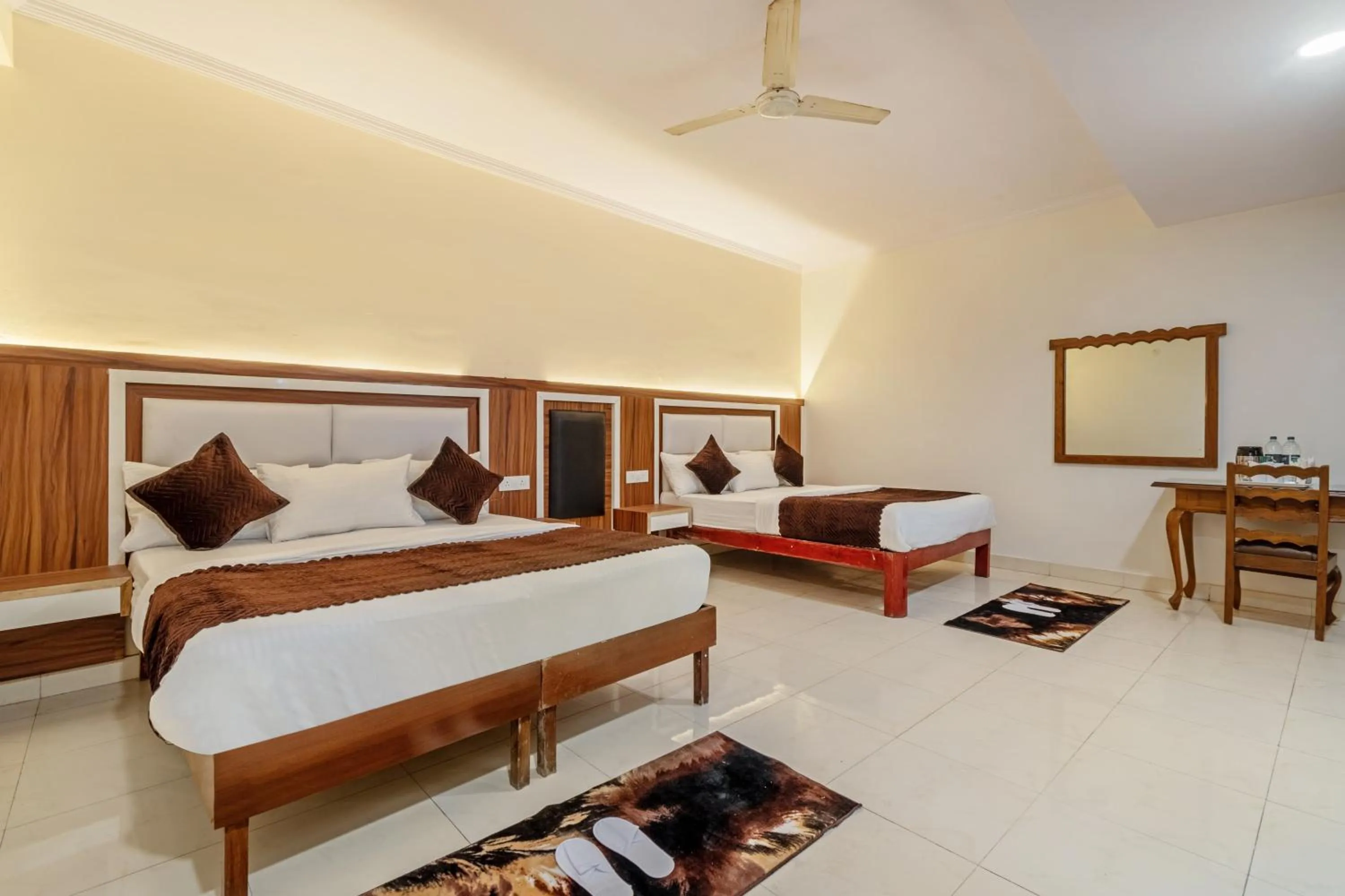 Bedroom, Bed in Hotel South Indian