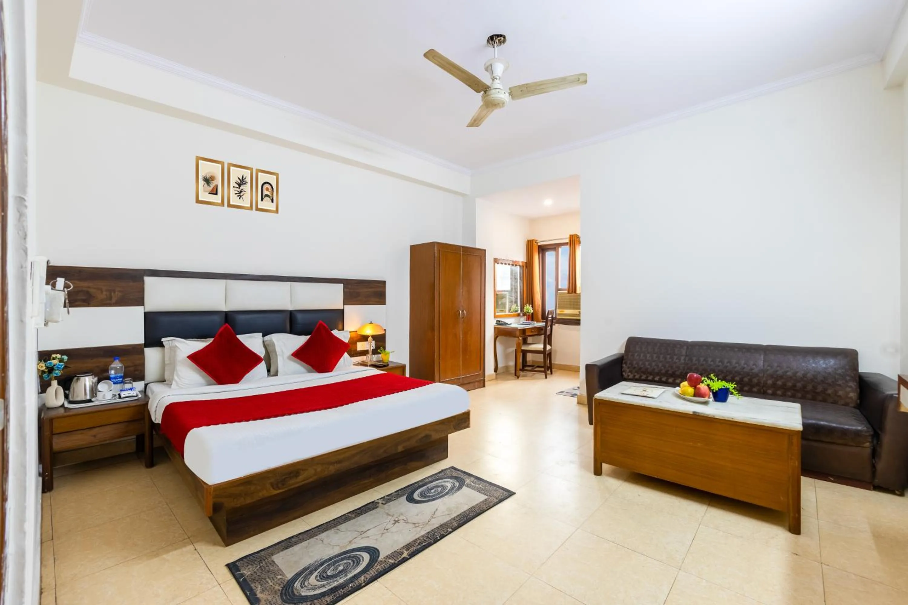 Bed in Hotel South Indian