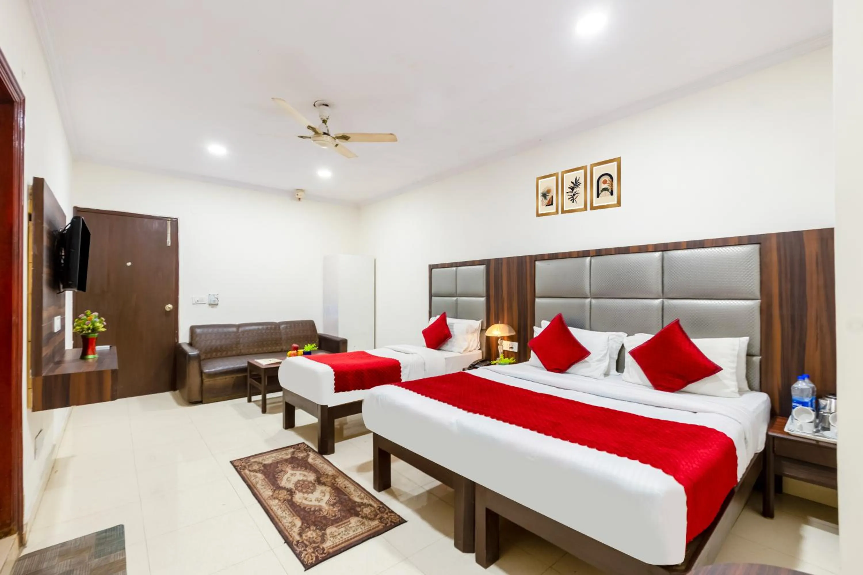 Bed in Hotel South Indian